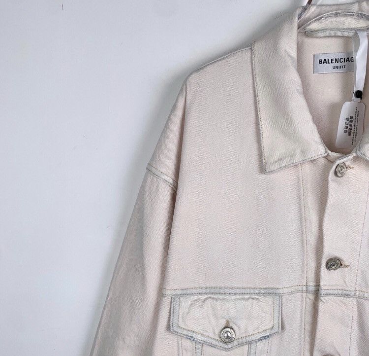 Balenciaga Balenciaga logo letter embroidery pocket design, lapel pink Size US XS / EU 42 / 0 - 3 Thumbnail