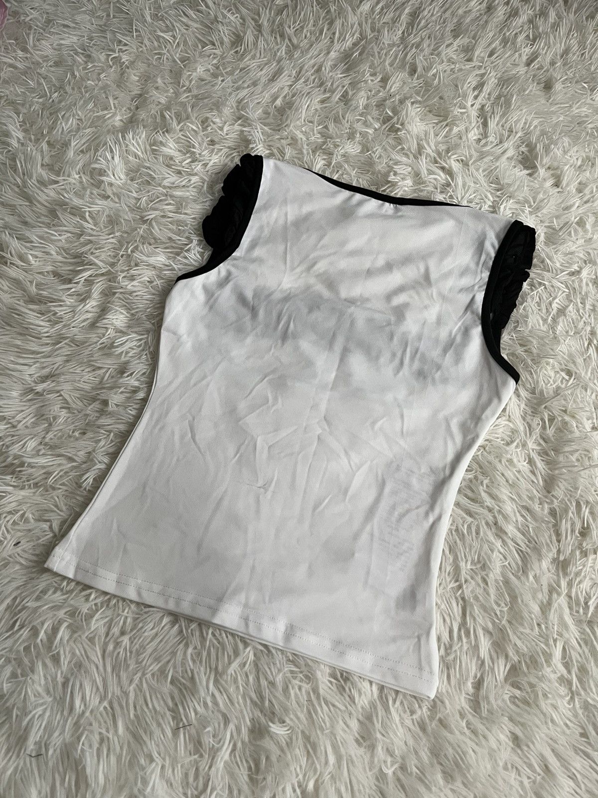 Japanese Brand × Vintage Patchwork tank top Size S / US 4 / IT 40 - 3 Thumbnail