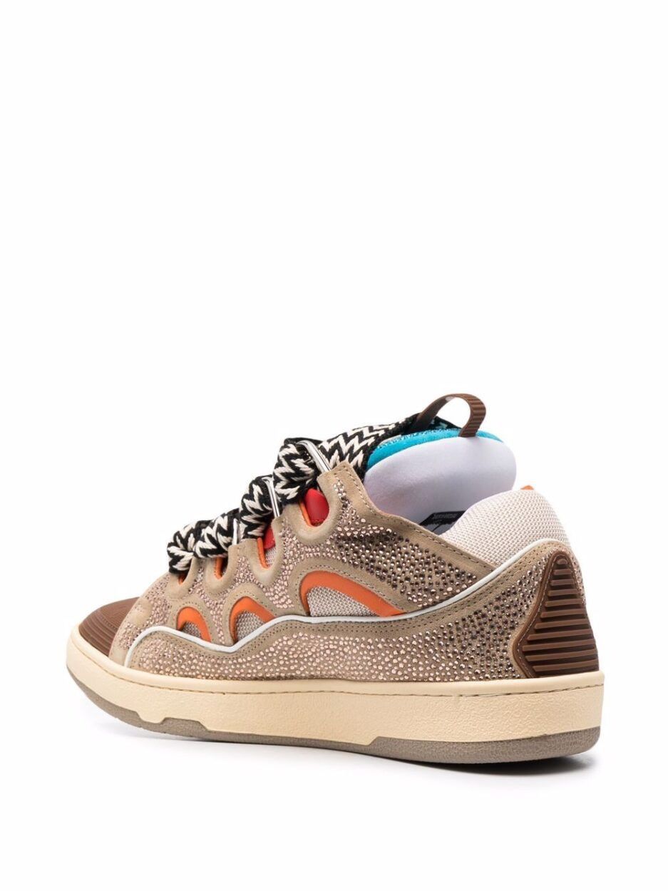 Lanvin Rhinestone Sneakers With Trim in Multicolor Size US 10 / EU 43 - 2 Thumbnail