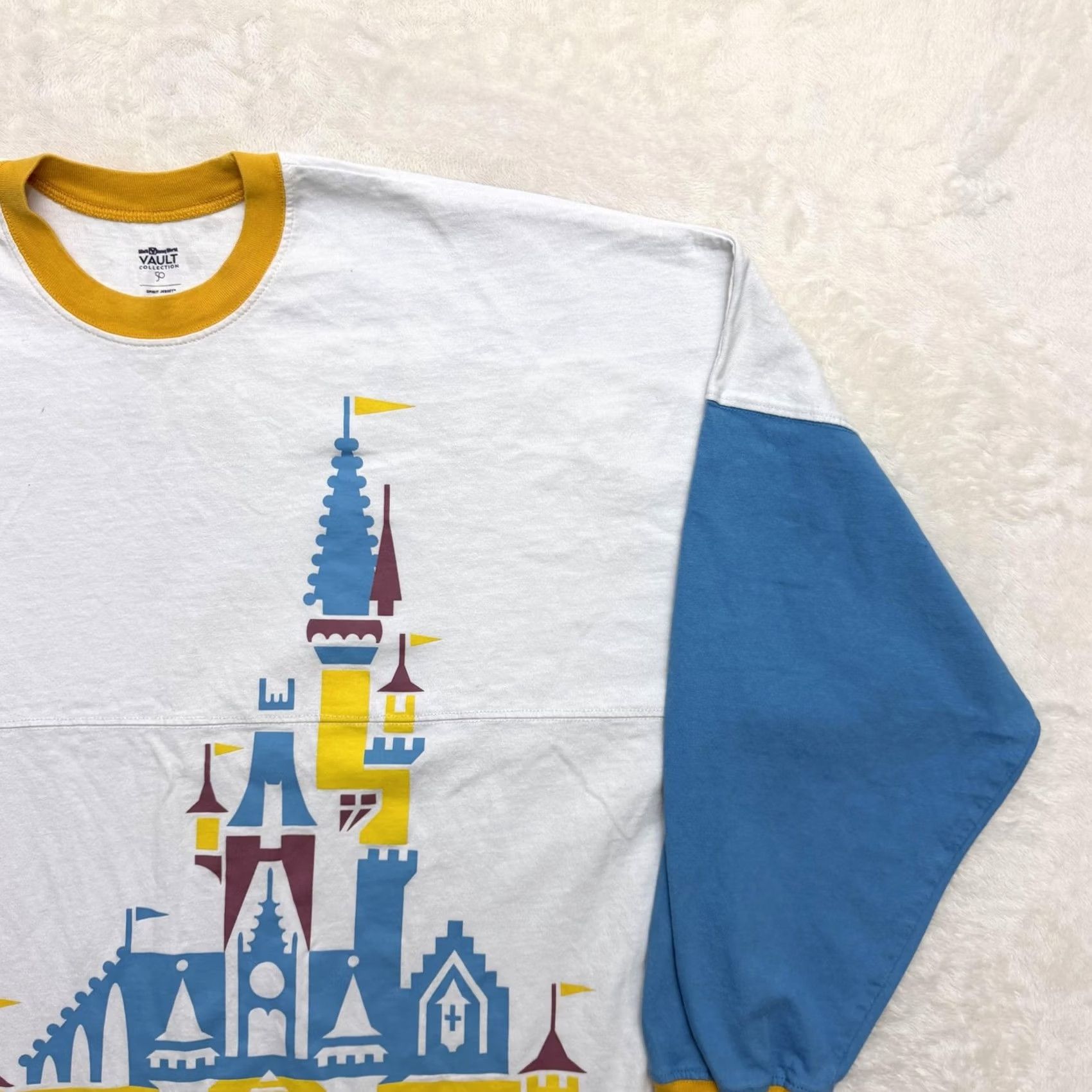 Disney VINTAGE Walt Disney World Vault Spirit Jersey Shirt Adult XXL Blue Castle Magic Size XXL / US 16-18 / IT 52-54 - 3 Thumbnail