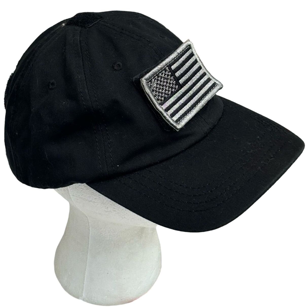 Other Black American Flag Men's Hat Size ONE SIZE - 2 Thumbnail