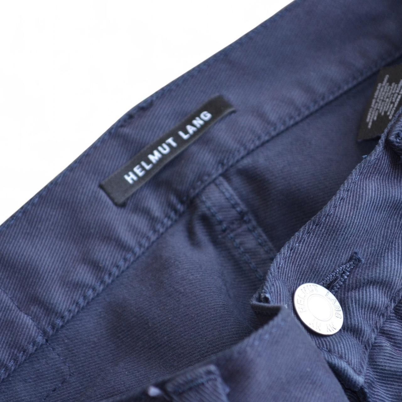 Helmut Lang Helmut Lang dark navy slim denim jeans 100% cotton 32 Size US 32 / EU 48 - 2 Thumbnail