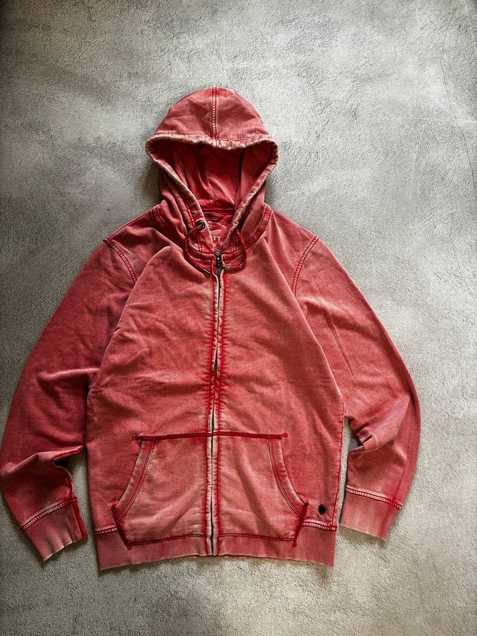 Diesel × Vintage Vintage Diesel style faded dirty distressed hoodie Size US L / EU 52-54 / 3 - 4 Thumbnail