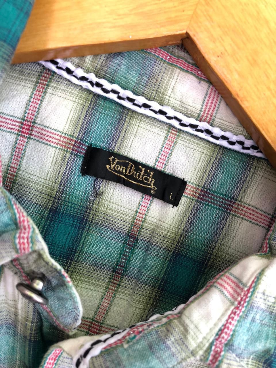 Von Dutch VON DUTCH PLAID BUTTON SHIRT Size US L / EU 52-54 / 3 - 6 Thumbnail