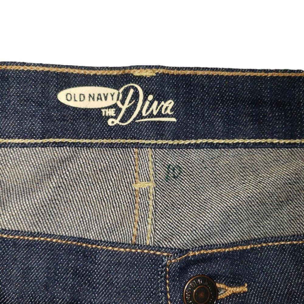 Old Navy CT483a Old Navy Ladies Boot Cut Ladies Dark Denim Jeans 18 Size 40" / US 18 - 4 Thumbnail