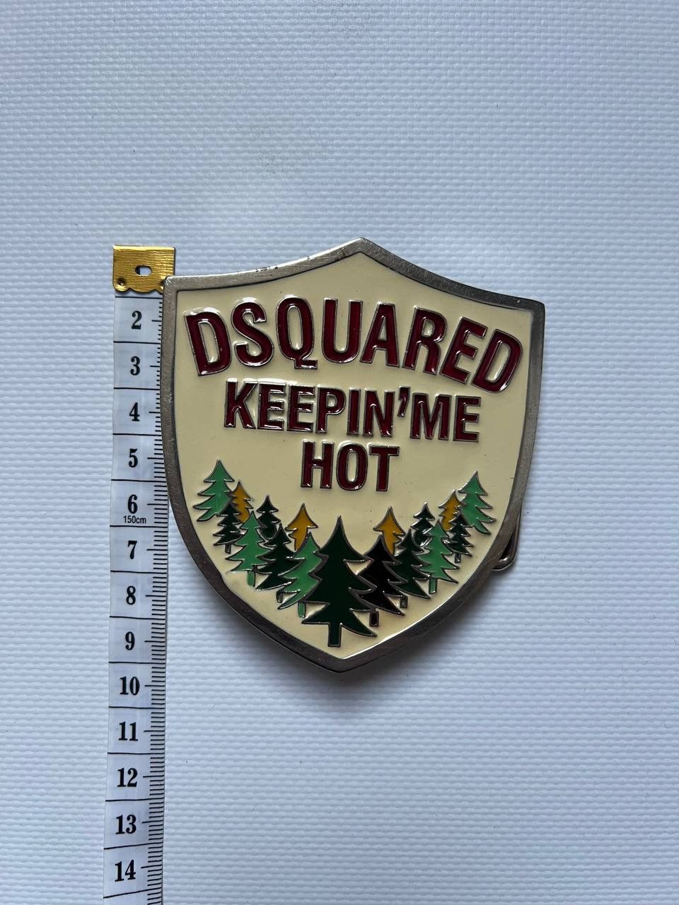 Dsquared2 Dsquared belt avantgarde buckle logo Gothic Spell out Size ONE SIZE - 4 Thumbnail