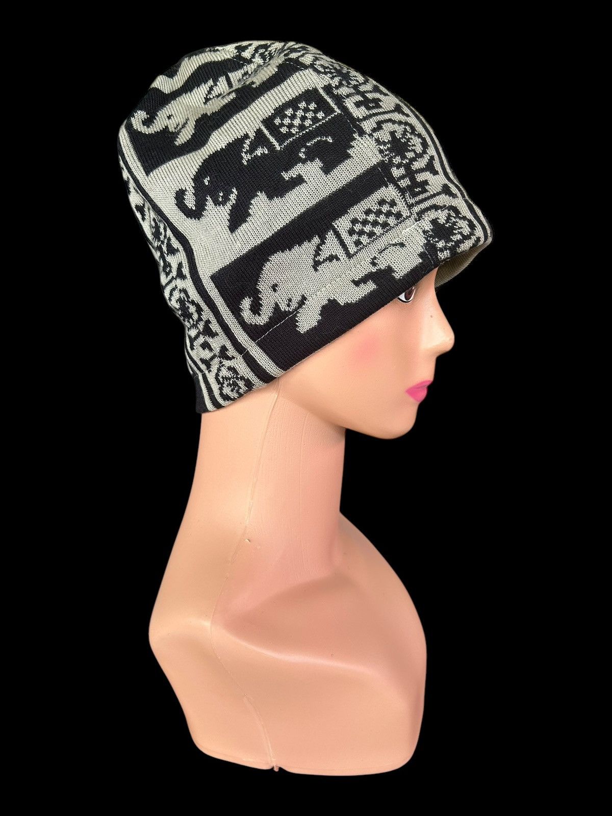 Japanese Brand × Kapital × Vintage Japanese Style Custom Beanie Hats Size ONE SIZE - 2 Thumbnail