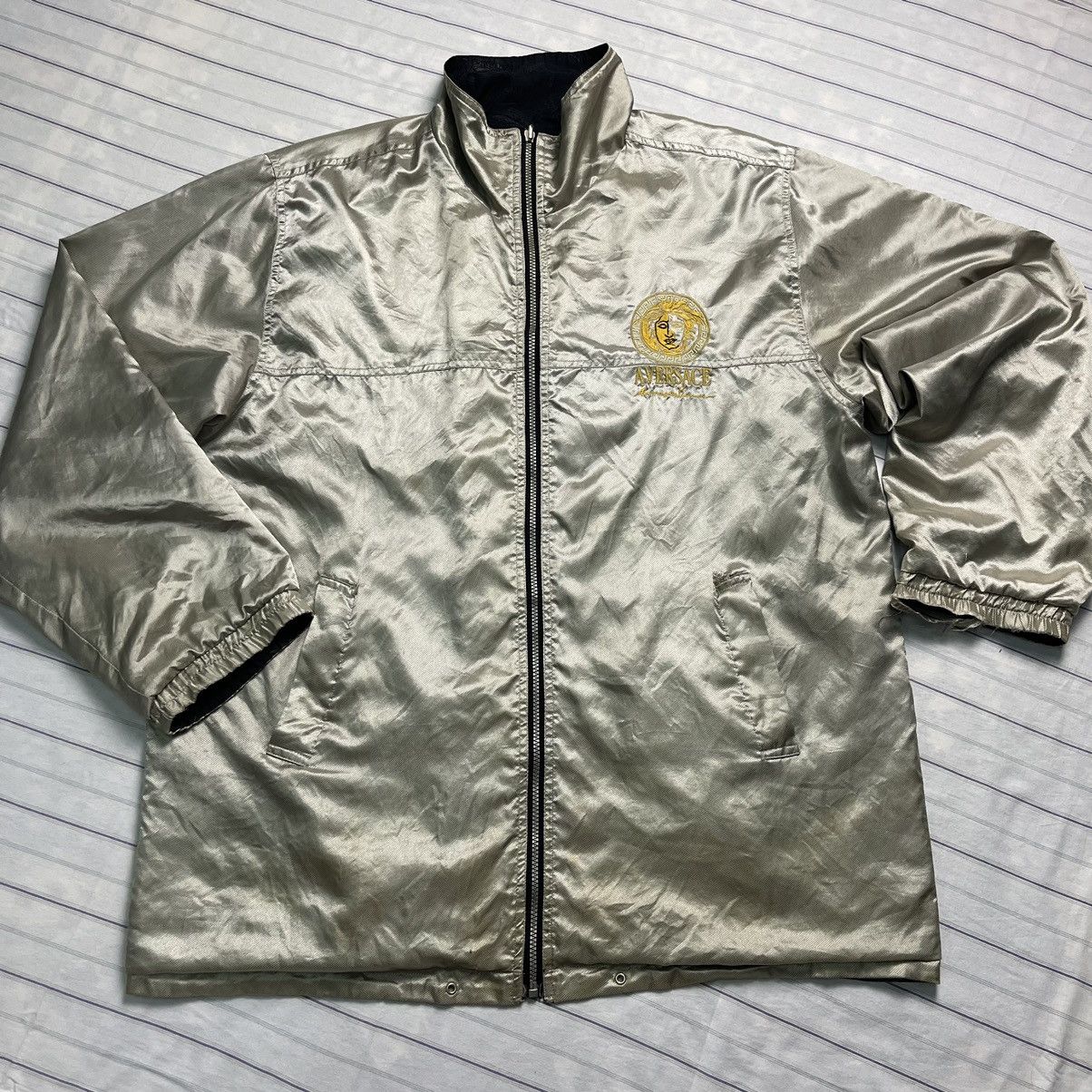 Vintage Distress A.Versace Size US L / EU 52-54 / 3 - 1 Thumbnail
