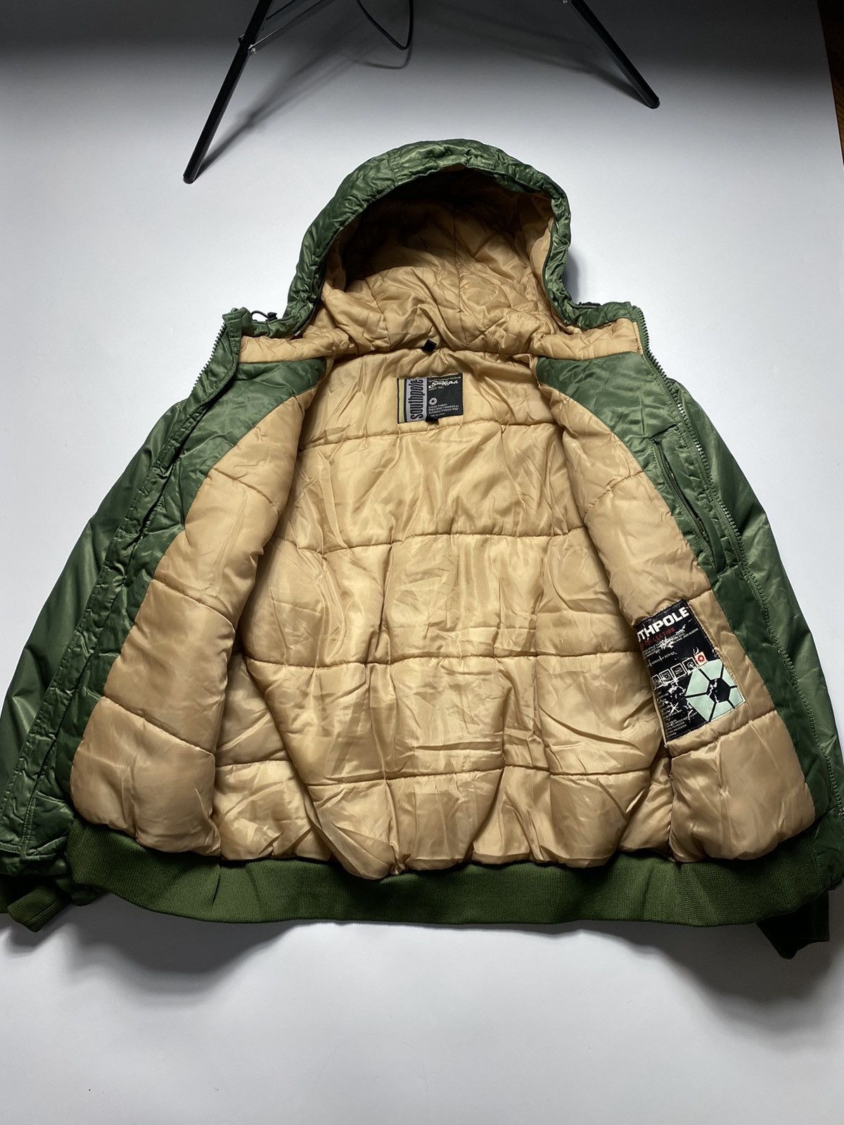 Rare Southpole N-2B Parka Bomber Jacket Flying millitary