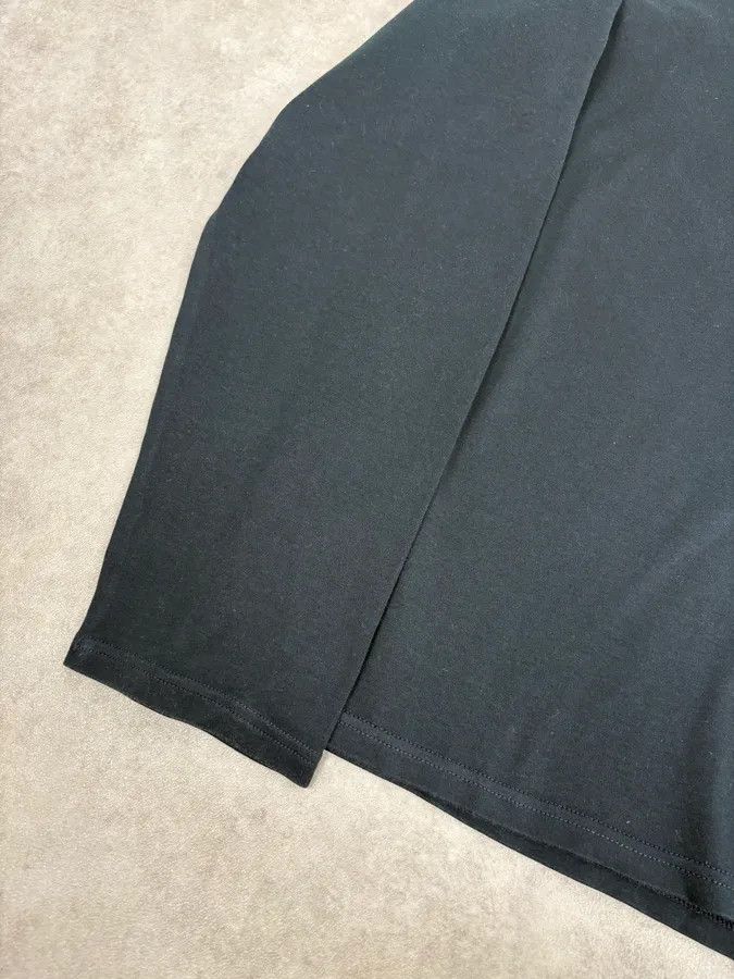 Prada 2000s Prada Black Minimalist Longsleeve T-Shirt Size US S / EU 44-46 / 1 - 7 Thumbnail