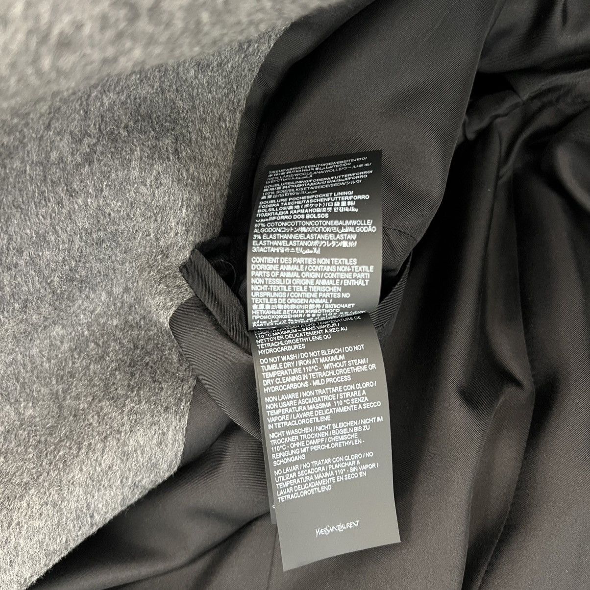 Saint Laurent Paris Saint Laurent Wool Overcoat in Large Size US L / EU 52-54 / 3 - 9 Thumbnail