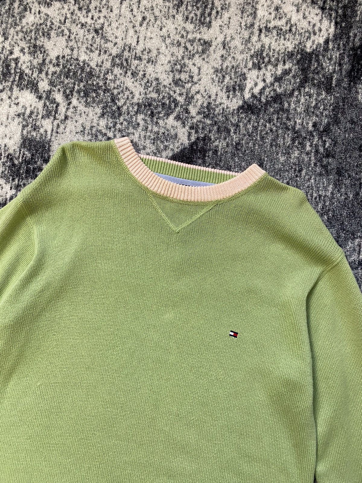 Tommy Hilfiger × Vintage Vintage Tommy Hilfiger Sweater 90s Y2K STYLE Size US M / EU 48-50 / 2 - 3 Thumbnail