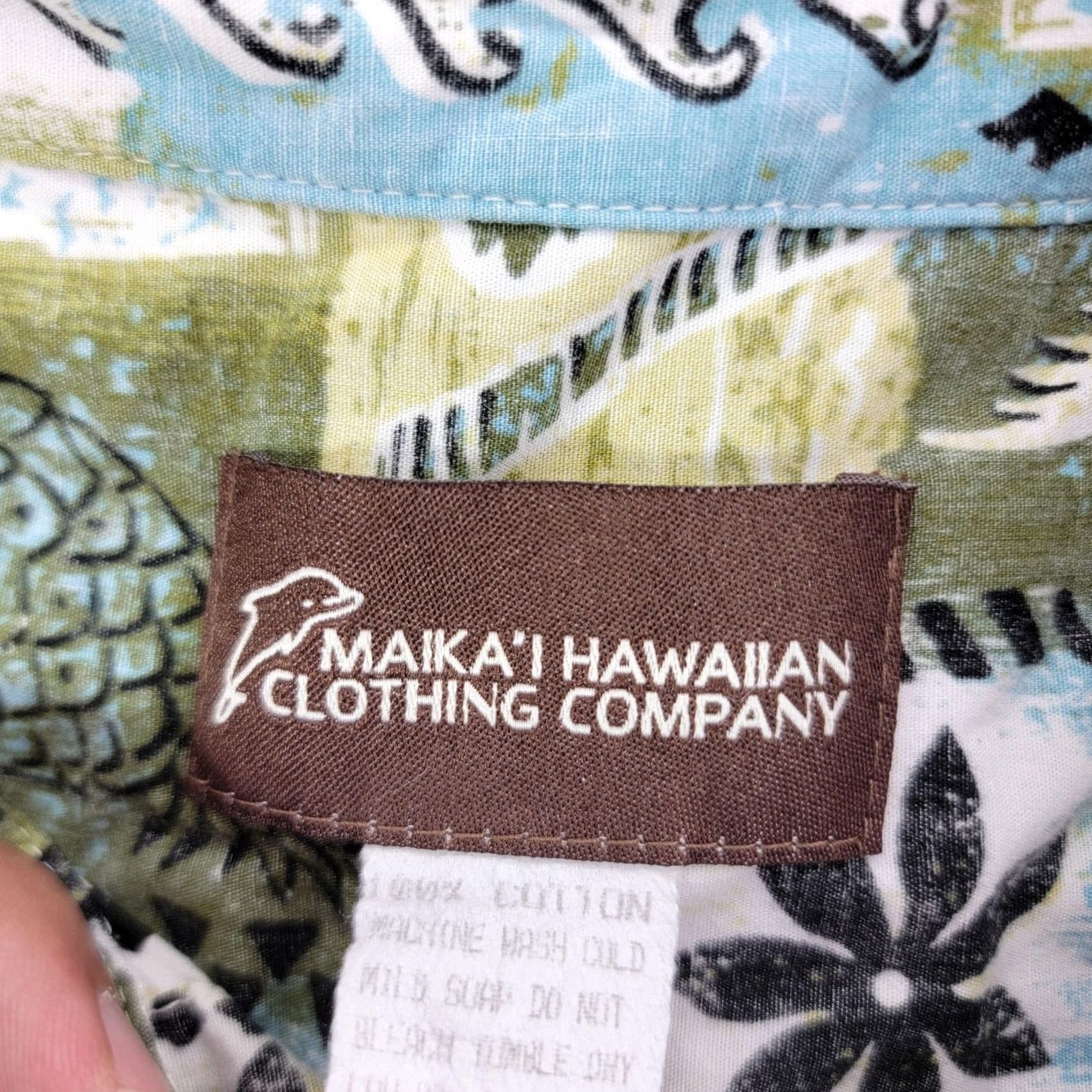 ALOHAS MAIKA'I Hawaiian Clothing Company Shirt Mens XL Multicolor Floral Aloha Hawaiian Beach Casual Button-Up Short Sleeve Size US XL / EU 56 / 4 - 3 Thumbnail