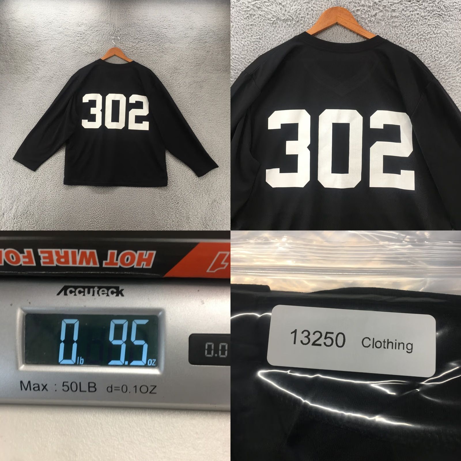 Vintage Team Bauer 302 Hockey Long Sleeve Tee Mens S Black V Neck Top Size US S / EU 44-46 / 1 - 8 Thumbnail