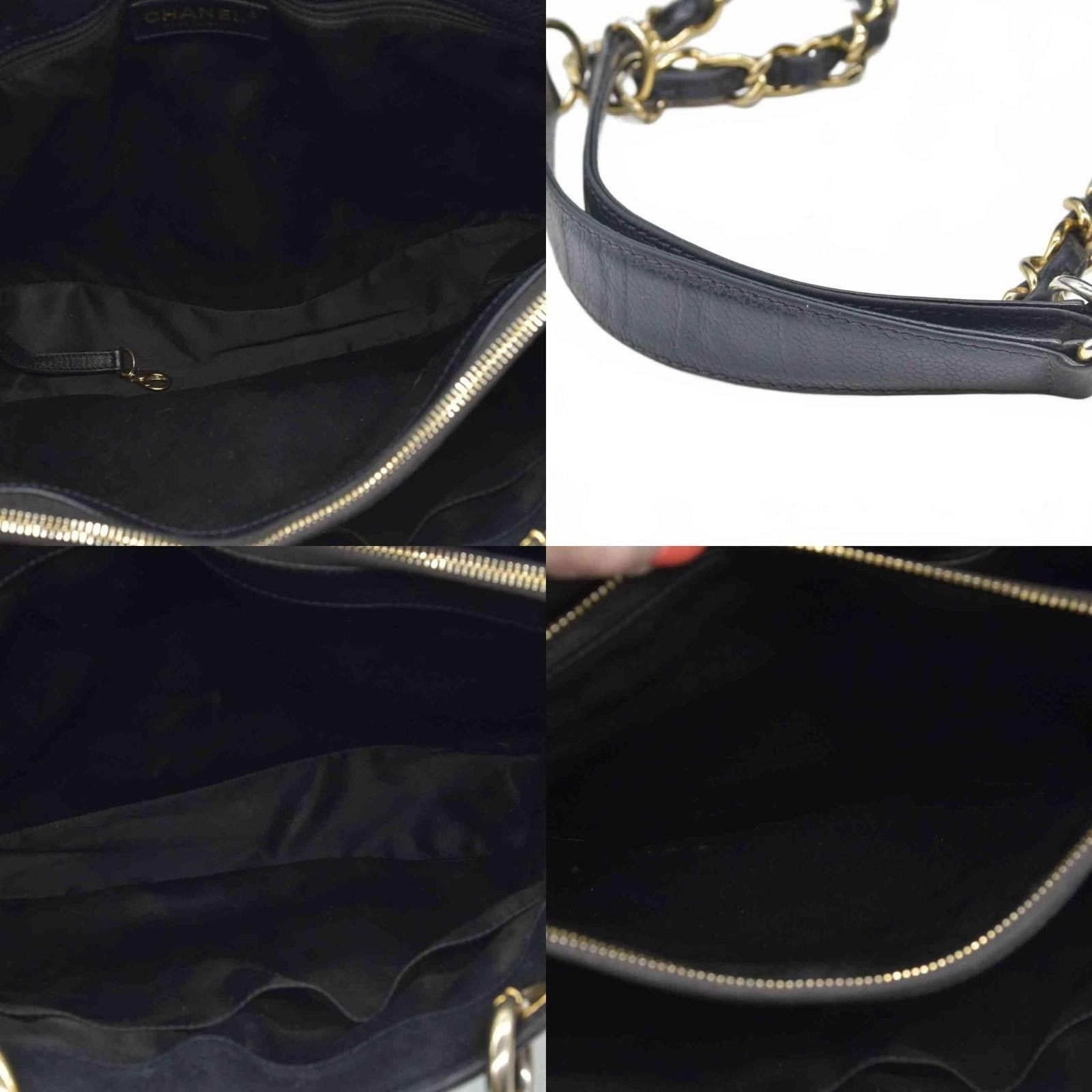 Chanel Chanel Grand Shopping Tote (GST) Black Caviar 2010 Size ONE SIZE - 5 Thumbnail