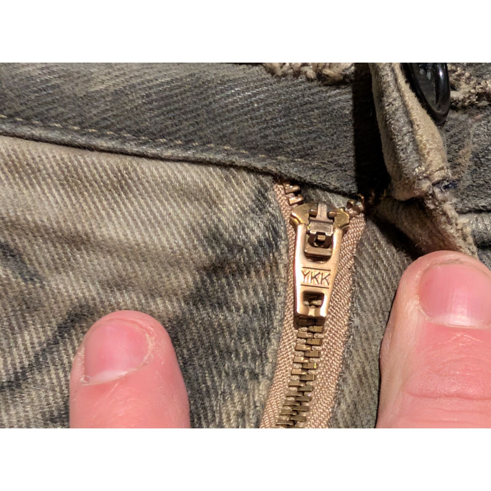 Wrangler VINTAGE Wrangler Rugged Wear Lined Camo Jeans Mens 36x31 RealTree Hardwoods Pants 5-Pocket Denim Wool? (remove inaccurate). Size US 36 / EU 52 - 7 Thumbnail
