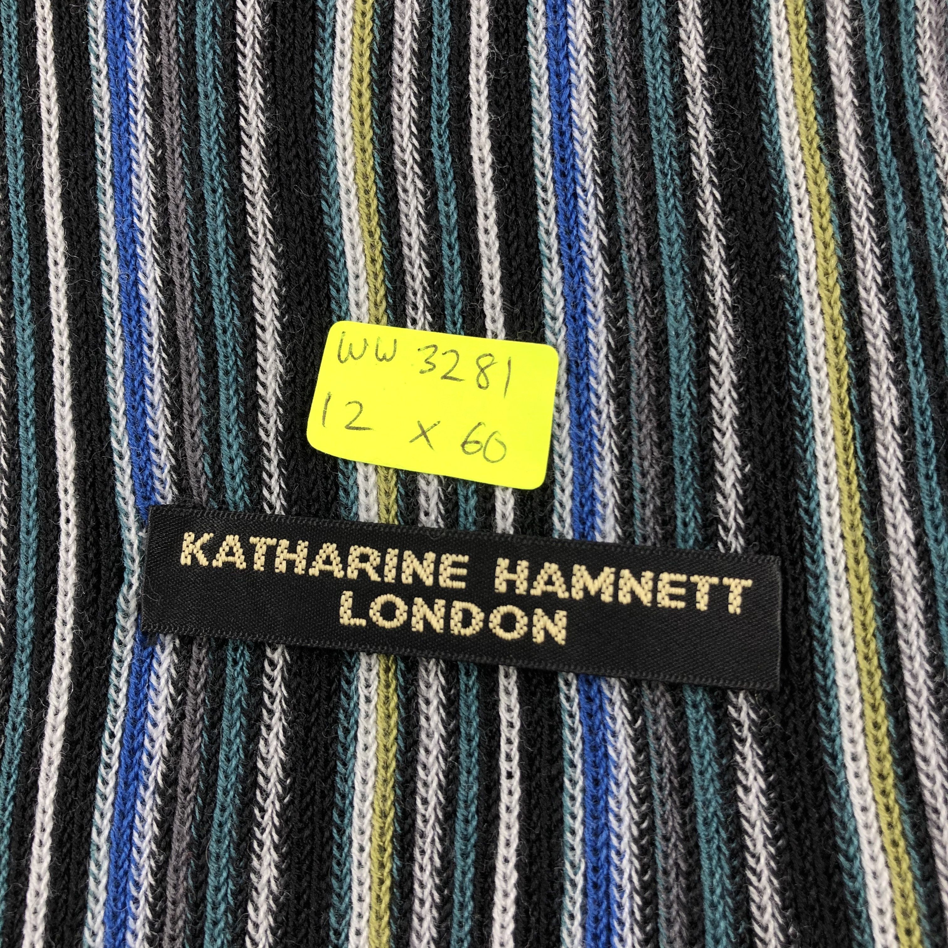 Katharine Hamnett London Vintage Katharine Hamnett London Scarf - WW3281 Size ONE SIZE - 5 Thumbnail