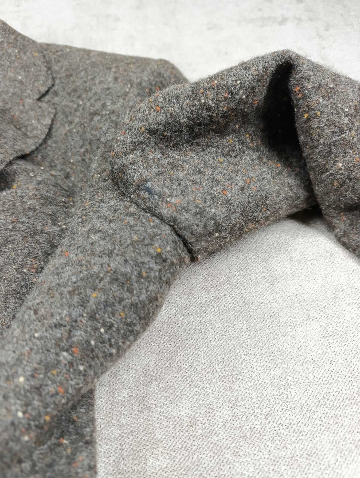 SARTORIO SARTORIO NAPOLI BY KITON MENS TWEED WOOL BLAZER JACKET Size 54R - 8 Thumbnail