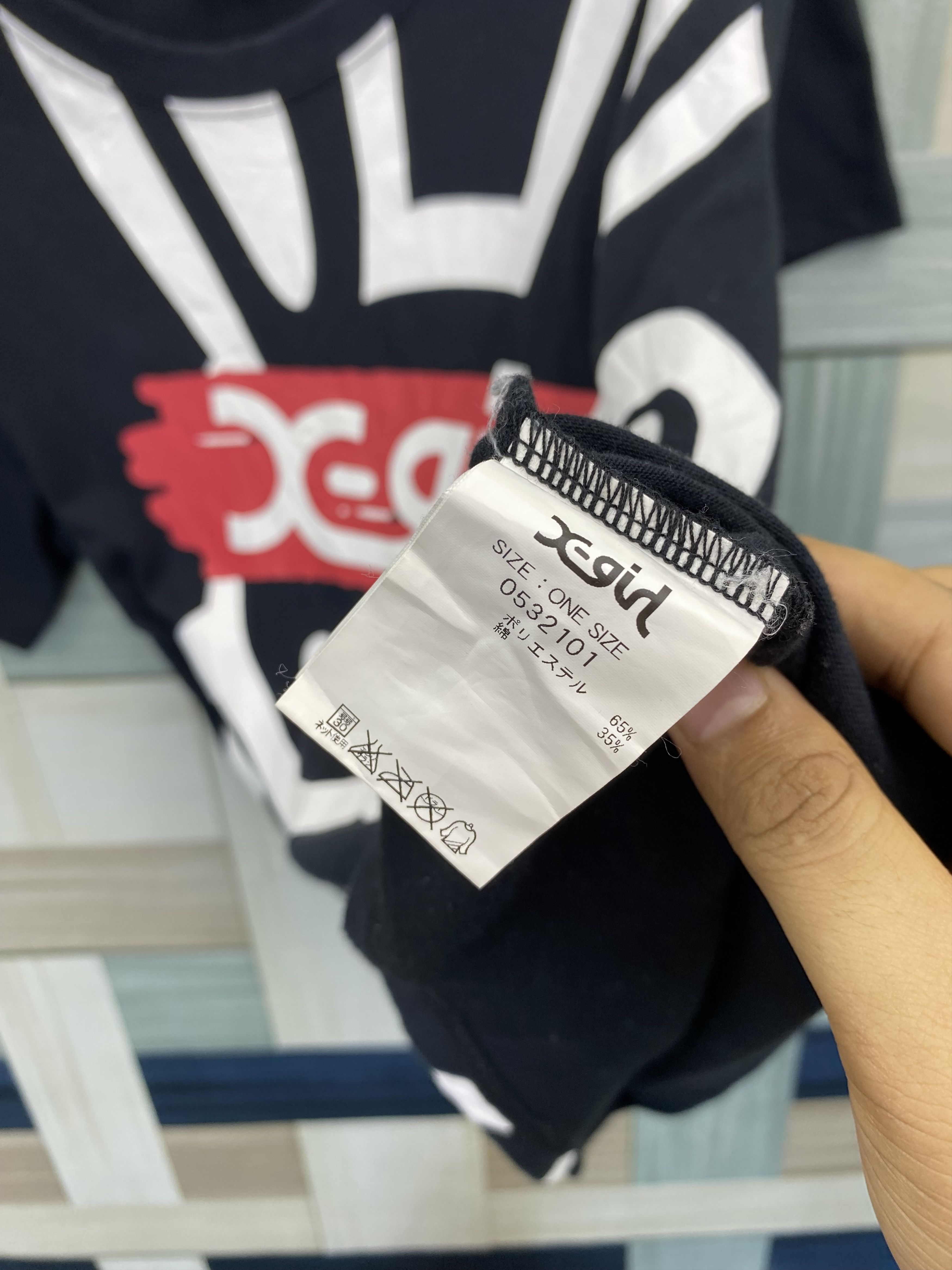 Japanese Brand Japanese Brand X-girl Overprint Bunny T-Shirt Size US M / EU 48-50 / 2 - 10 Thumbnail