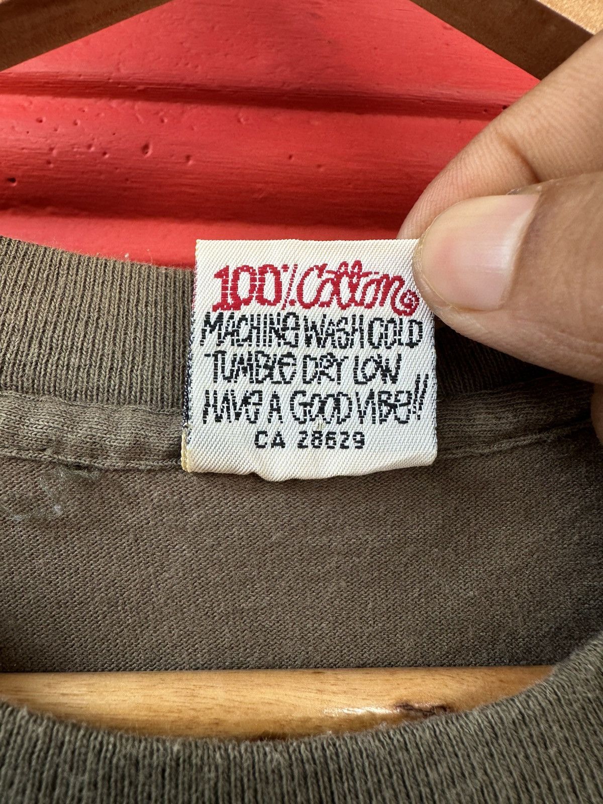 Stussy Vintage 90s Old Stussy Copyright Tee Size US L / EU 52-54 / 3 - 6 Thumbnail