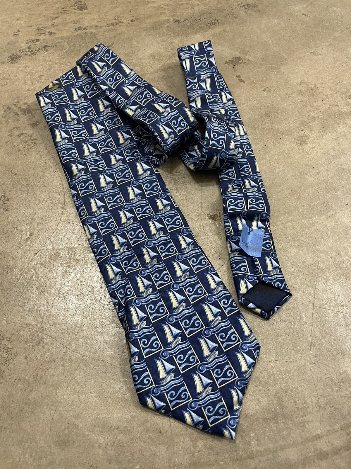 Lanvin Lanvin Men Necktie 100 Silk Size ONE SIZE - 1 Thumbnail