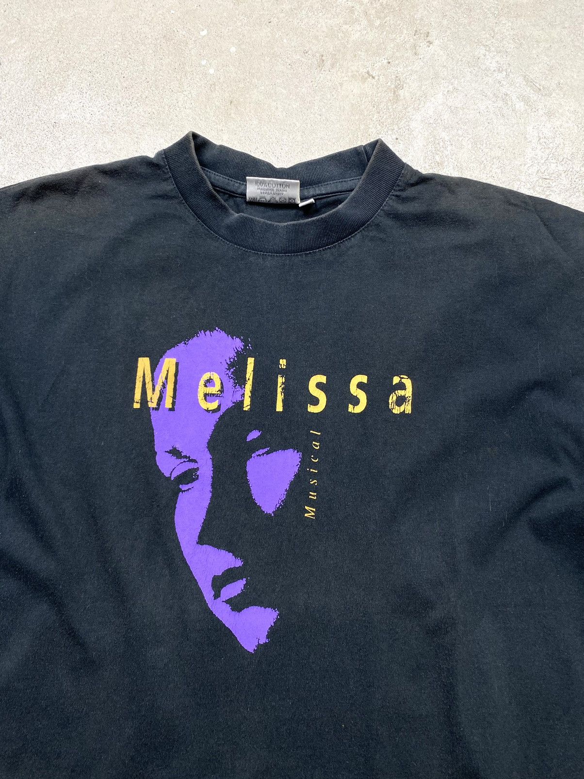 Band Tees Rare! Vintage 1990’s Melissa Musical T Shirt Band Tour Tee Size US S / EU 44-46 / 1 - 4 Thumbnail