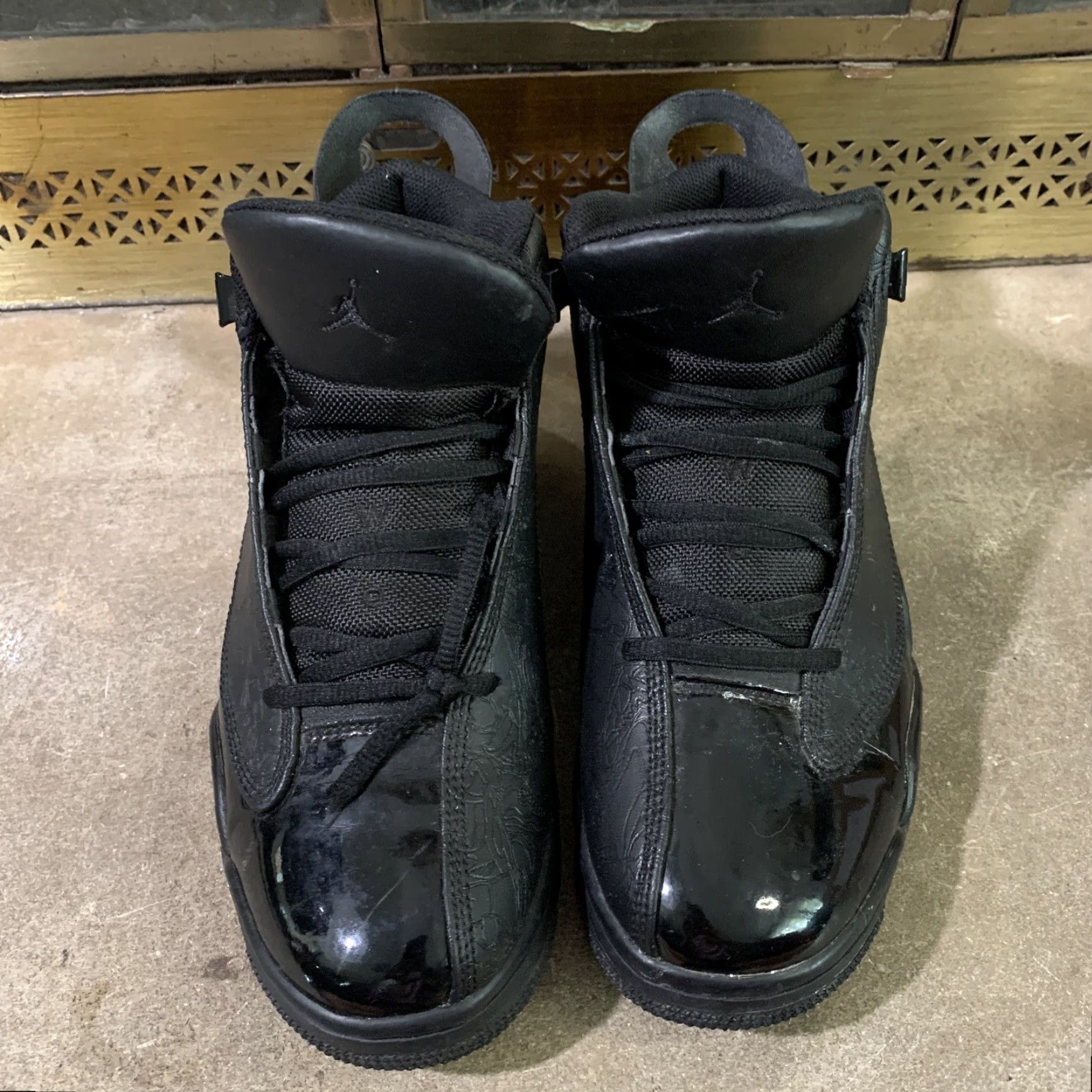 Nike VINTAGE Nike Air Jordan Dub Zero Black 311046-003 Men's Size 8 Limited Rare Basketball sneakers Size US 8 / EU 41 - 6 Thumbnail