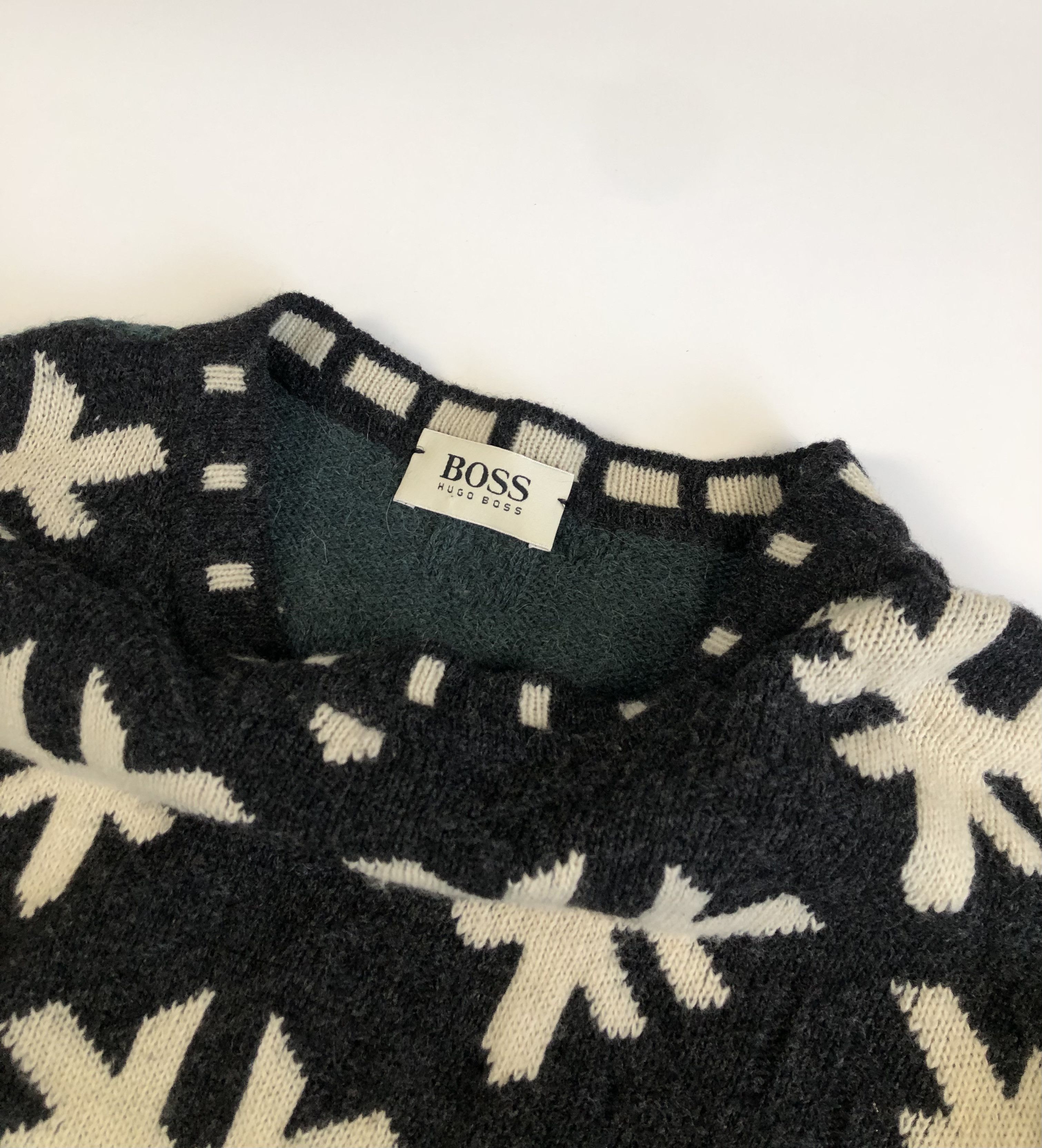 Hugo Boss Hugo Boss Alpaca Wool Blended Vintage Sweater Size US XXL / EU 58 / 5 - 3 Thumbnail