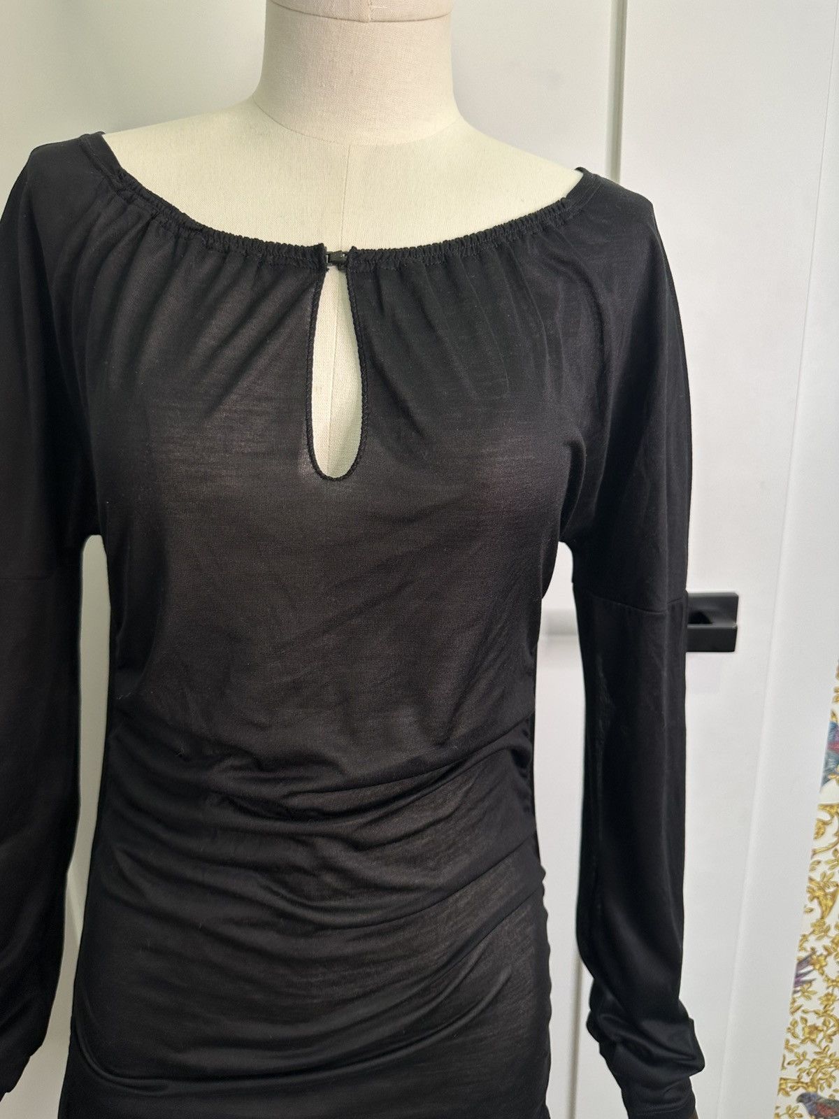 Gucci × Tom Ford Gucci Tom Ford 2003 silk blouse Size S / US 4 / IT 40 - 2 Thumbnail