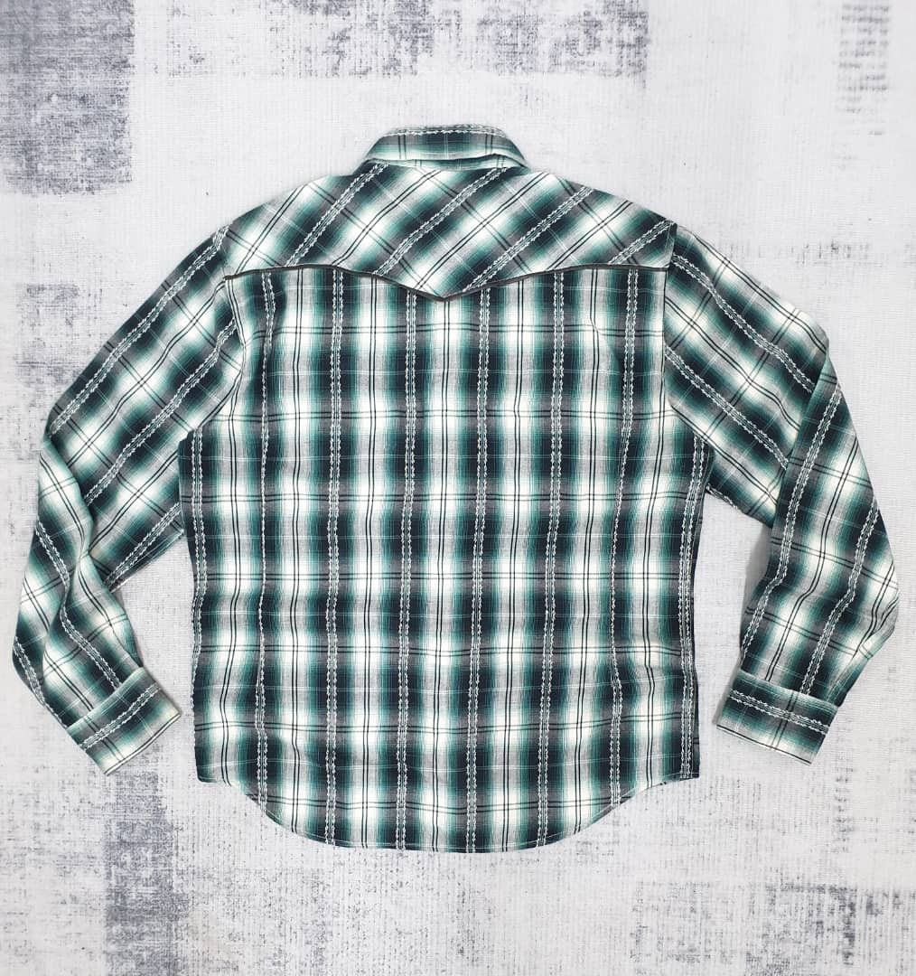 Japanese Brand 💥Ikka smile pocket Japanese Western shirt Size US L / EU 52-54 / 3 - 7 Thumbnail