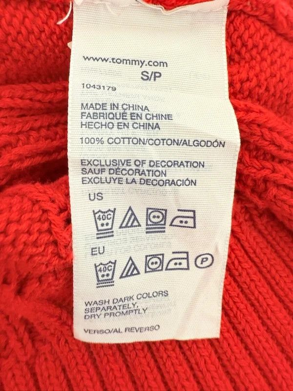 Tommy Hilfiger Maglione Tommy Hilfiger Rosso Donna S Size S / US 4 / IT 40 - 6 Thumbnail