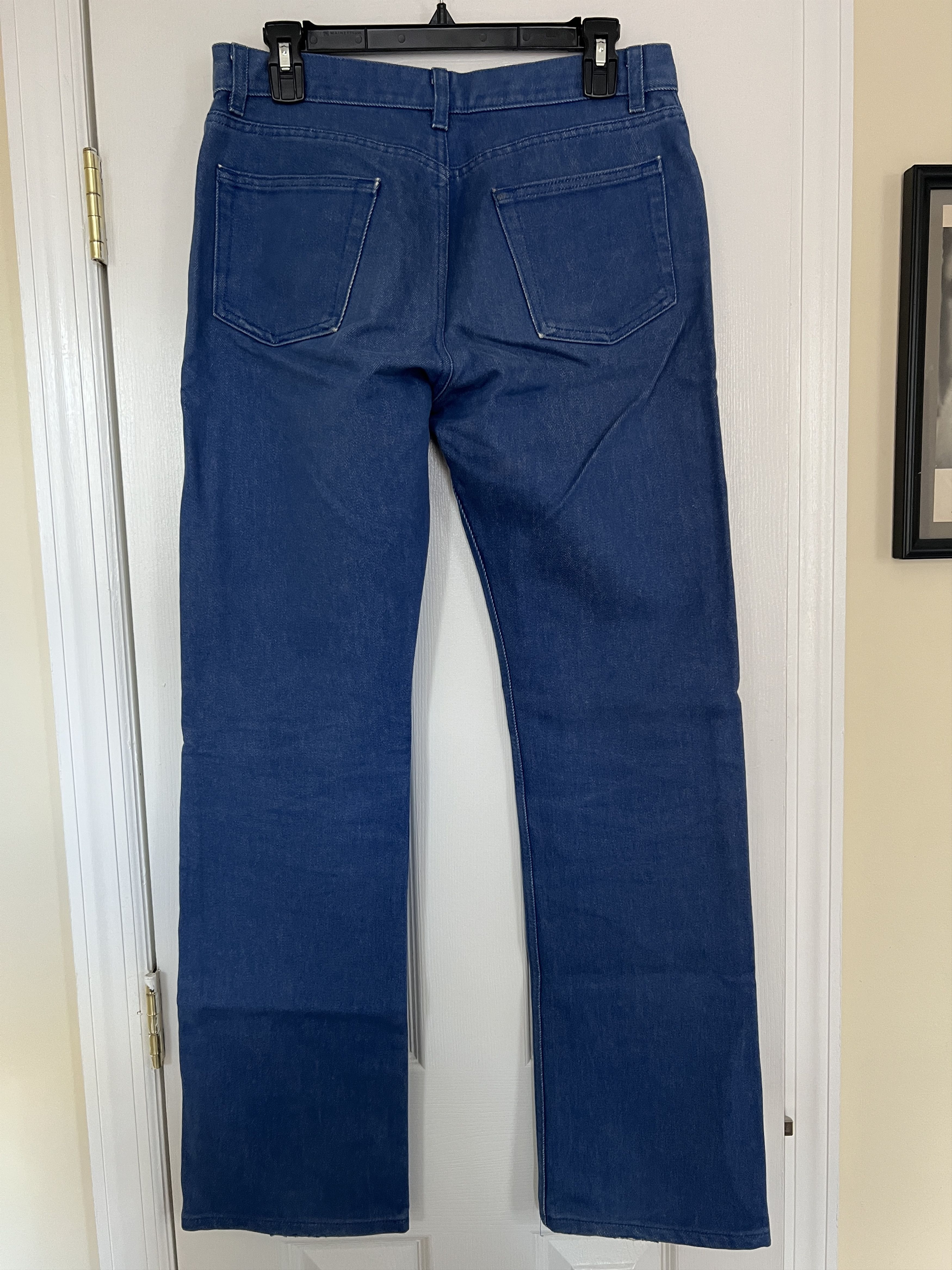 Helmut Lang Raw Polypropylene Classic Cut Denim Vintage Size US 31 - 2 Thumbnail