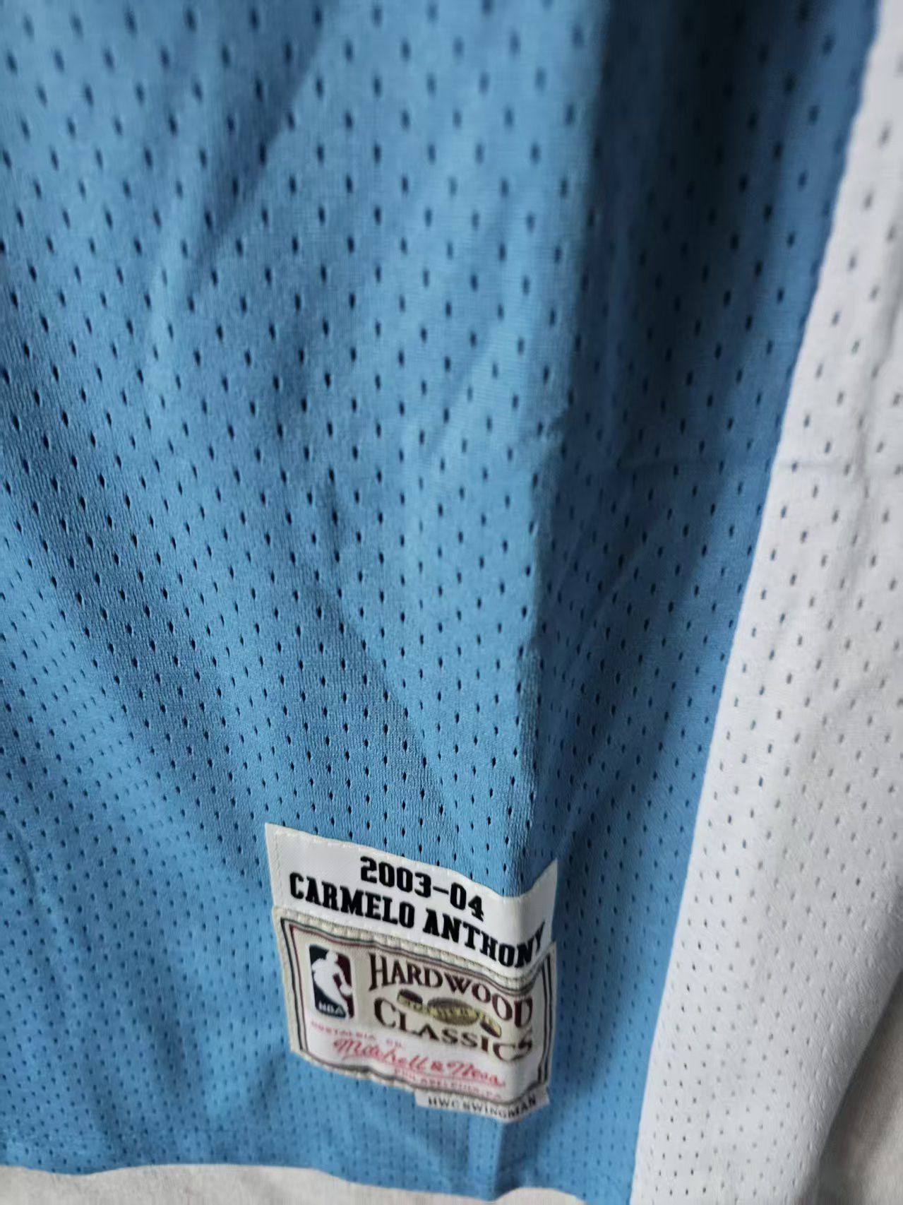 NBA Nuggets #15 Carmelo Anthony Jersey Size US XL / EU 56 / 4 - 4 Thumbnail