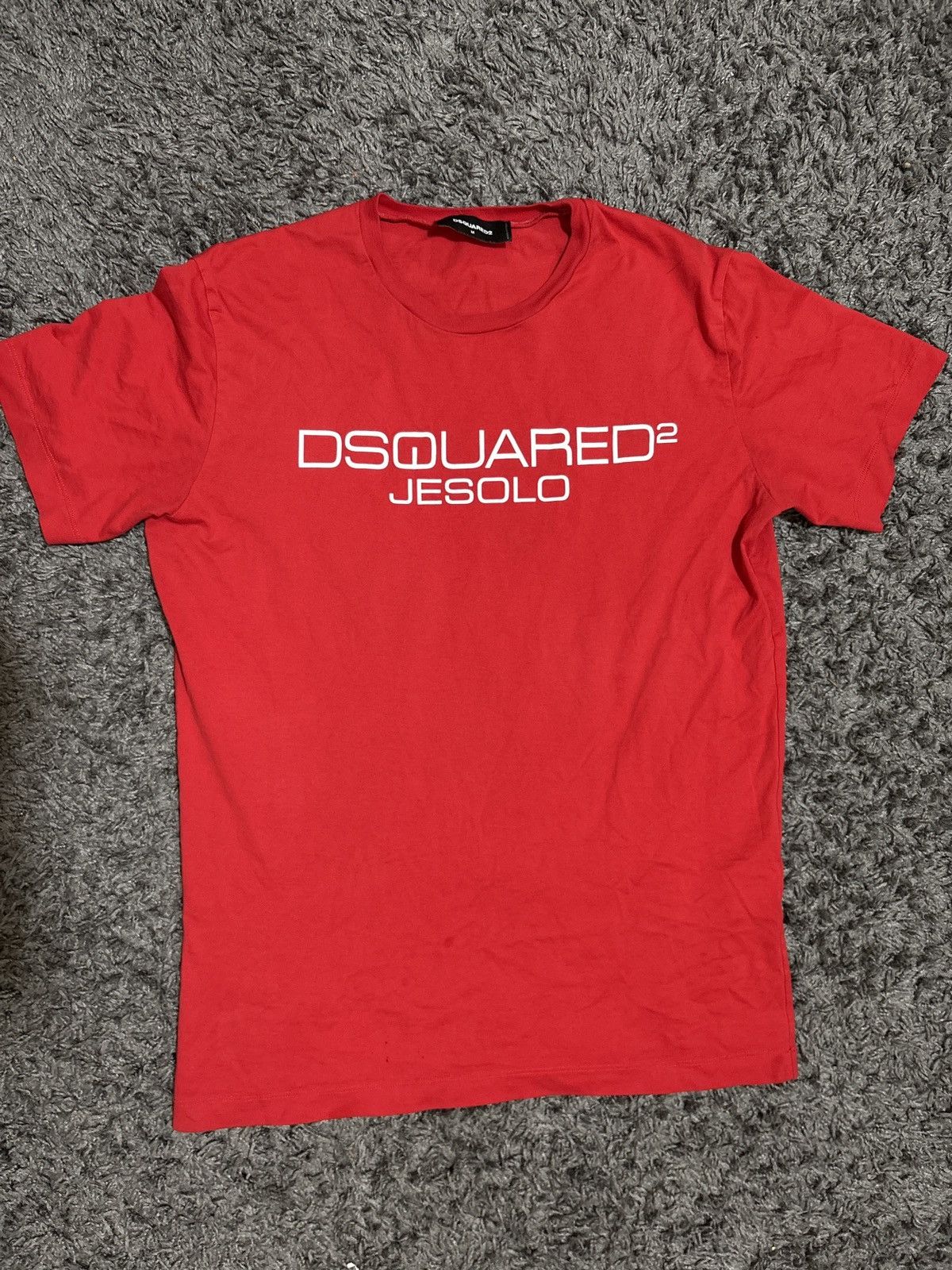 Dsquared2 Red Dsquared2 Jesolo T-Shirt Size US M / EU 48-50 / 2 - 1 Thumbnail