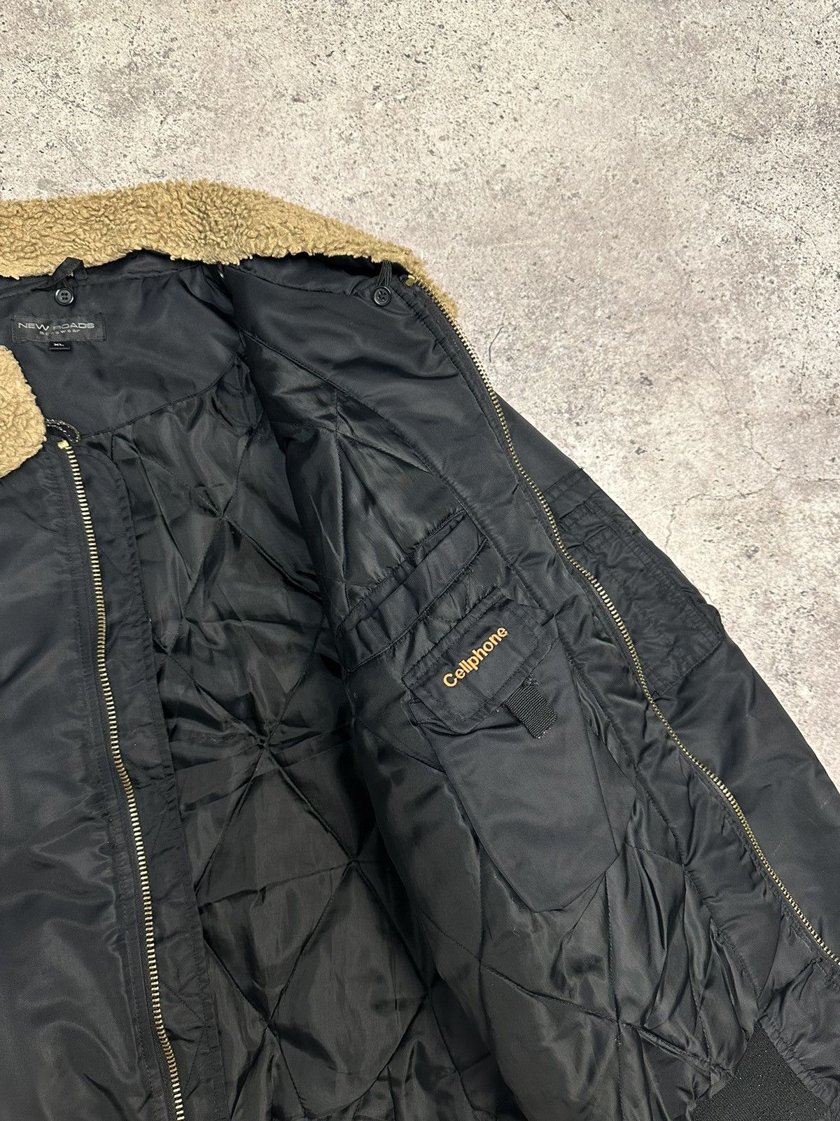Alpha Industries Vintage Nylon MA-1 jacket alpha bombers black y2k japan Size US XL / EU 56 / 4 - 10 Thumbnail