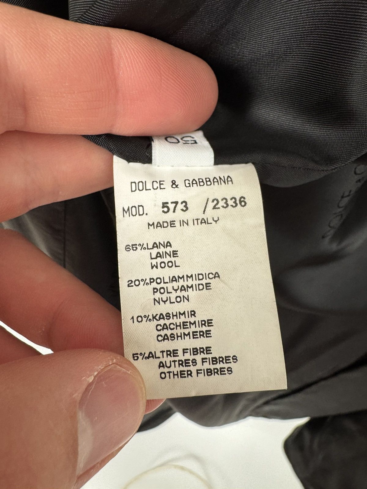 Dolce & Gabbana Dolce& Gabbana Heavy Wool Black Double-Breasted Coat Size US M / EU 48-50 / 2 - 12 Thumbnail