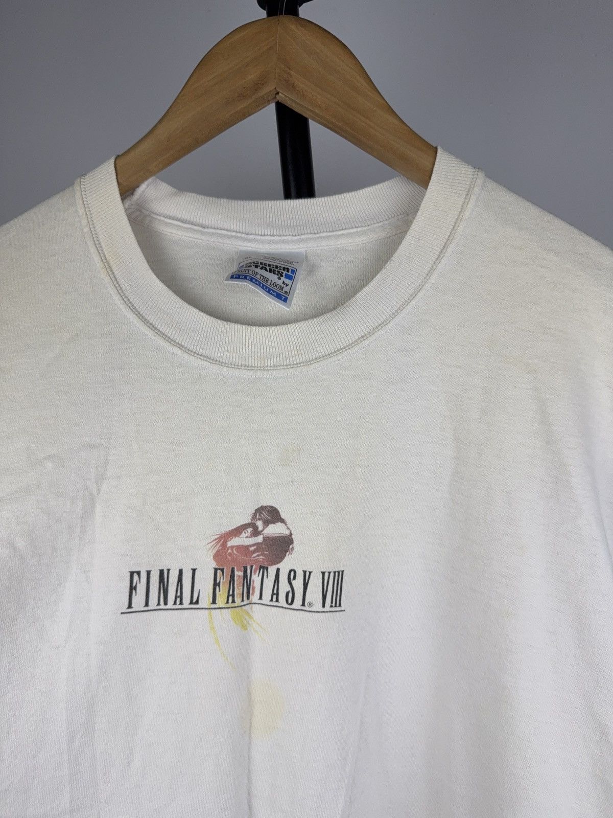 Vintage Vintage 90s Final Fantasy VIII FF8 T Shirt White Size XL Size US XL / EU 56 / 4 - 4 Thumbnail