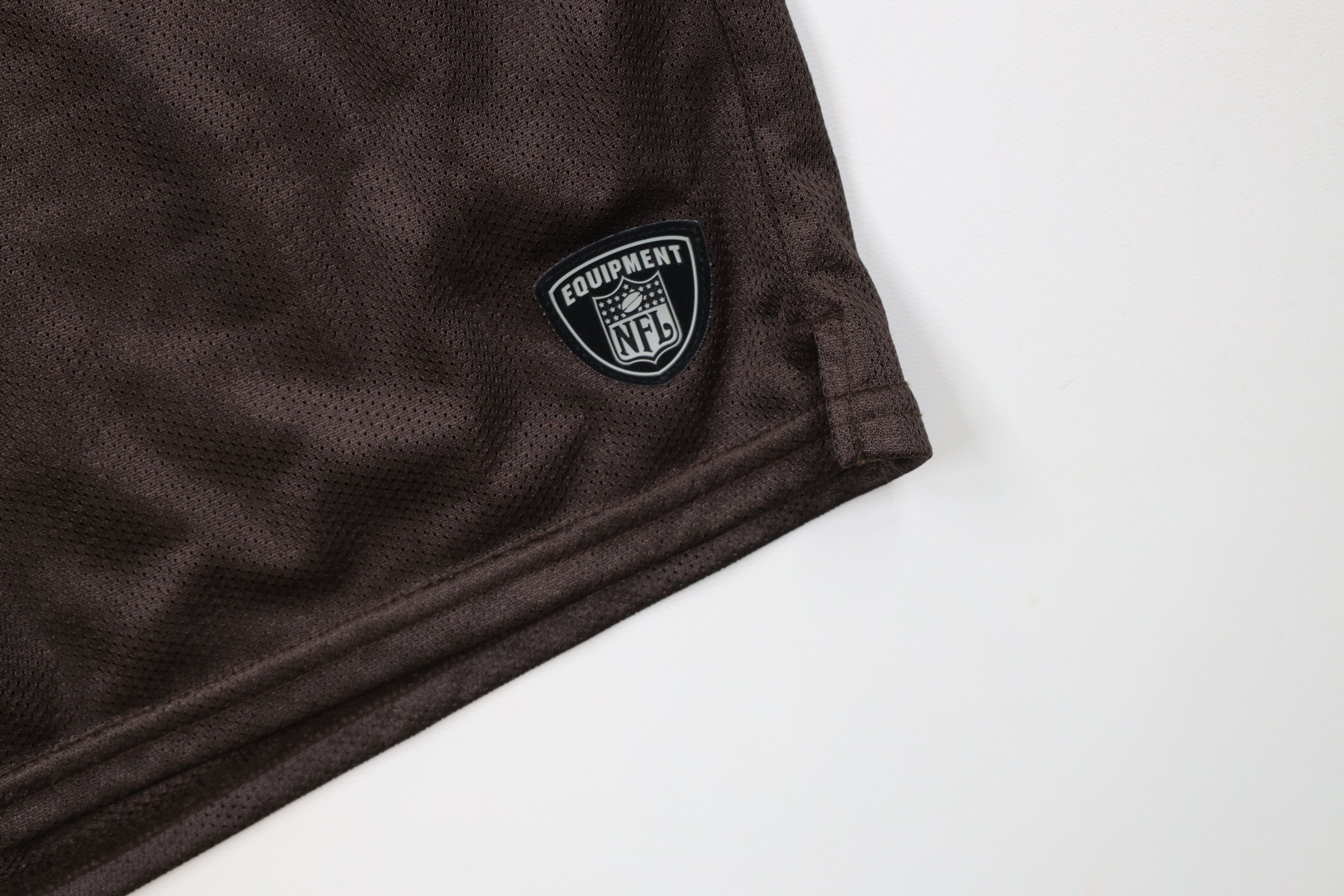 Reebok Vintage Reebok Cleveland Browns Football Mesh Shorts Brown Size US 42 / EU 58 - 5 Thumbnail