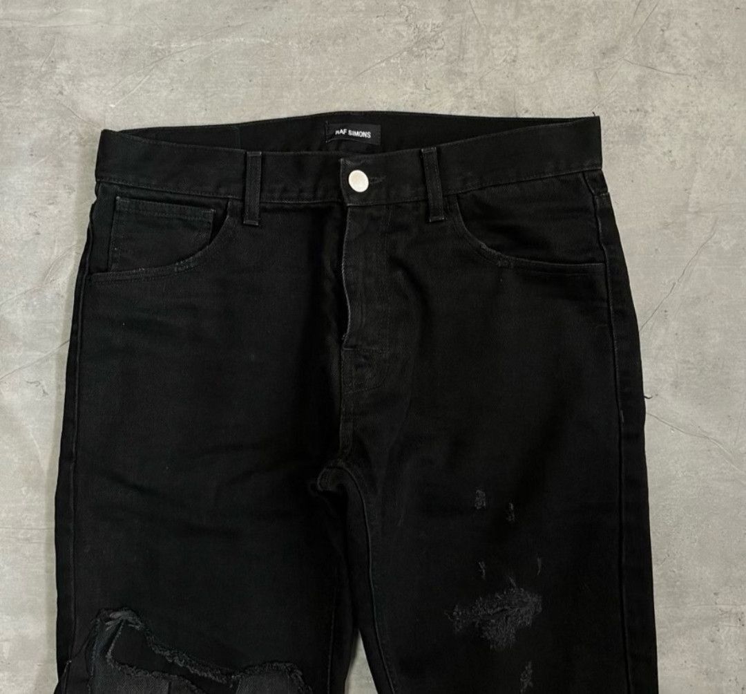 Raf Simons Simons 19fw Double Destroyed Jeans-2505 Size US 30 / EU 46 - 2 Thumbnail