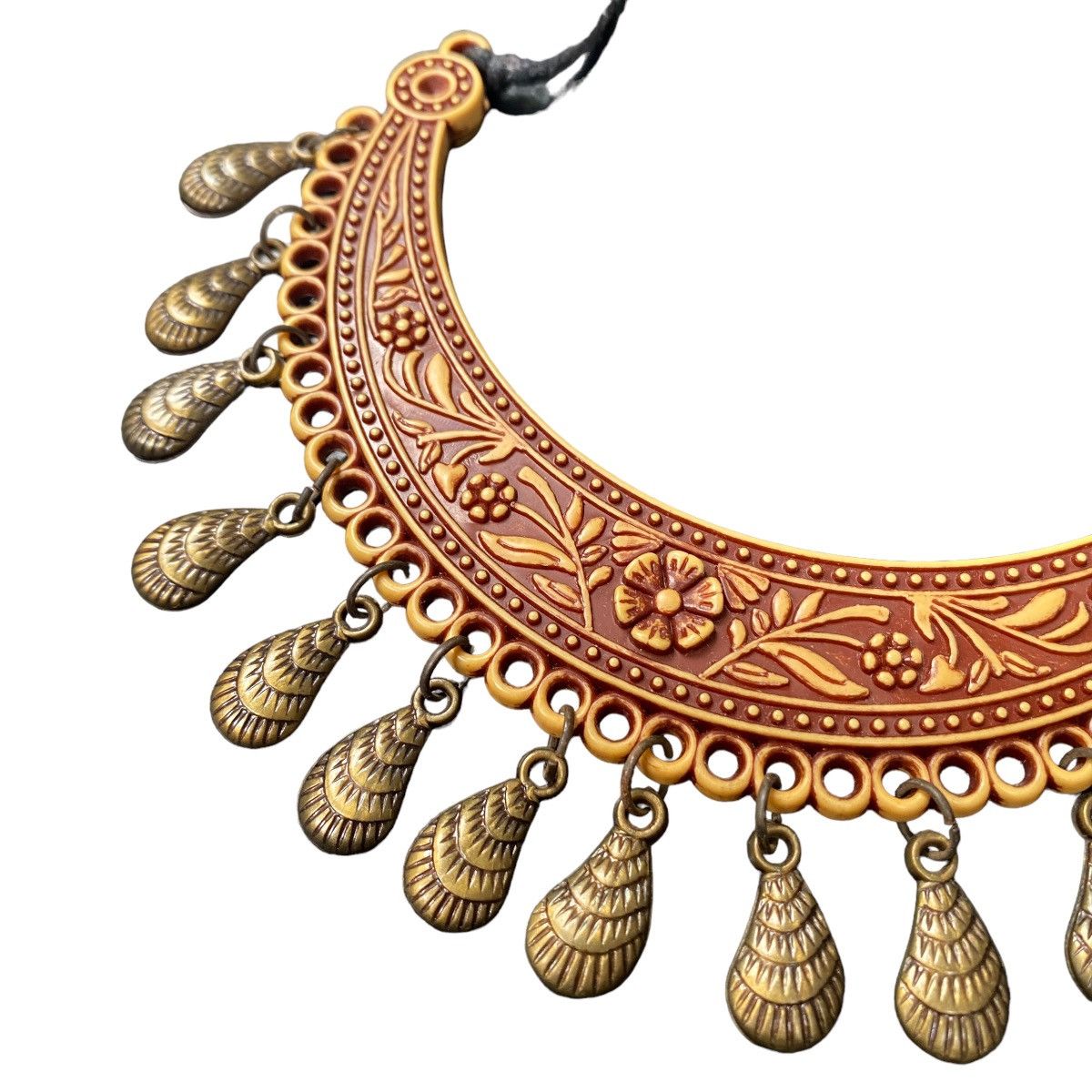 If Six Was Nine GOA Tribal Ethnic Necklace Size ONE SIZE - 6 Thumbnail