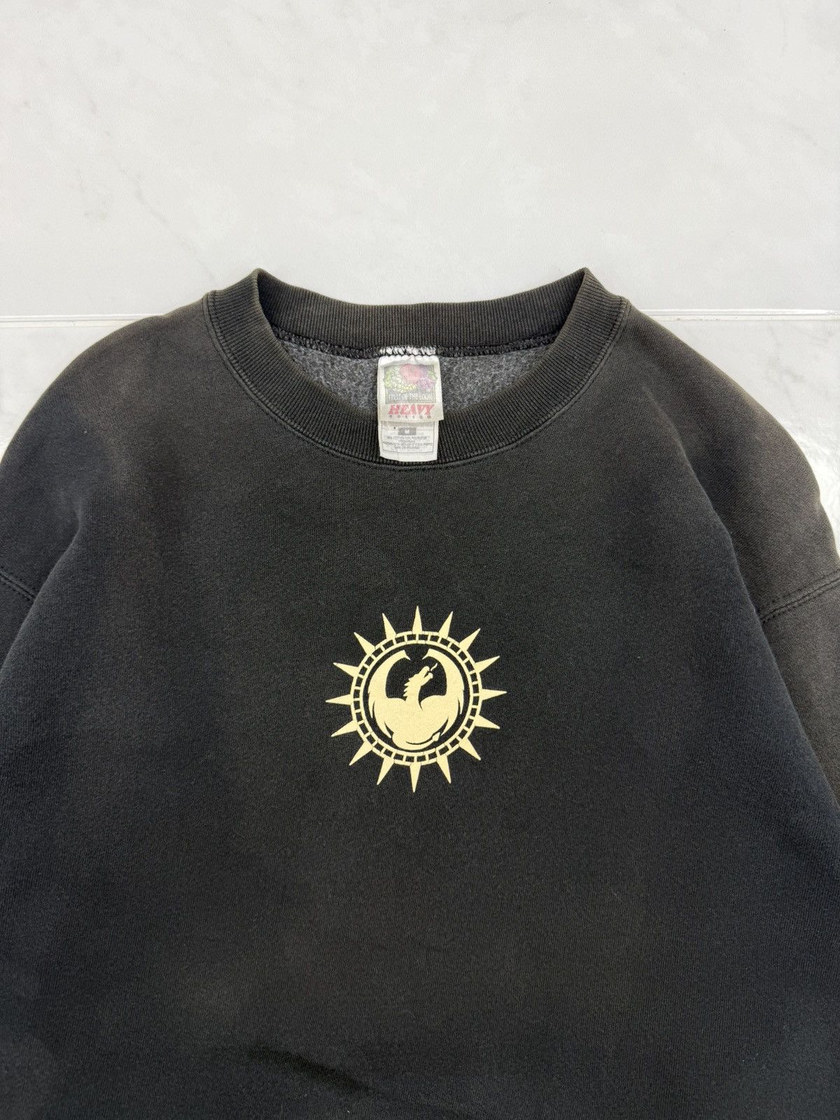 Hook-Ups Vintage 90s DRAGON Skateboard / Powell Peralta Fotl Jumper Size US M / EU 48-50 / 2 - 5 Thumbnail