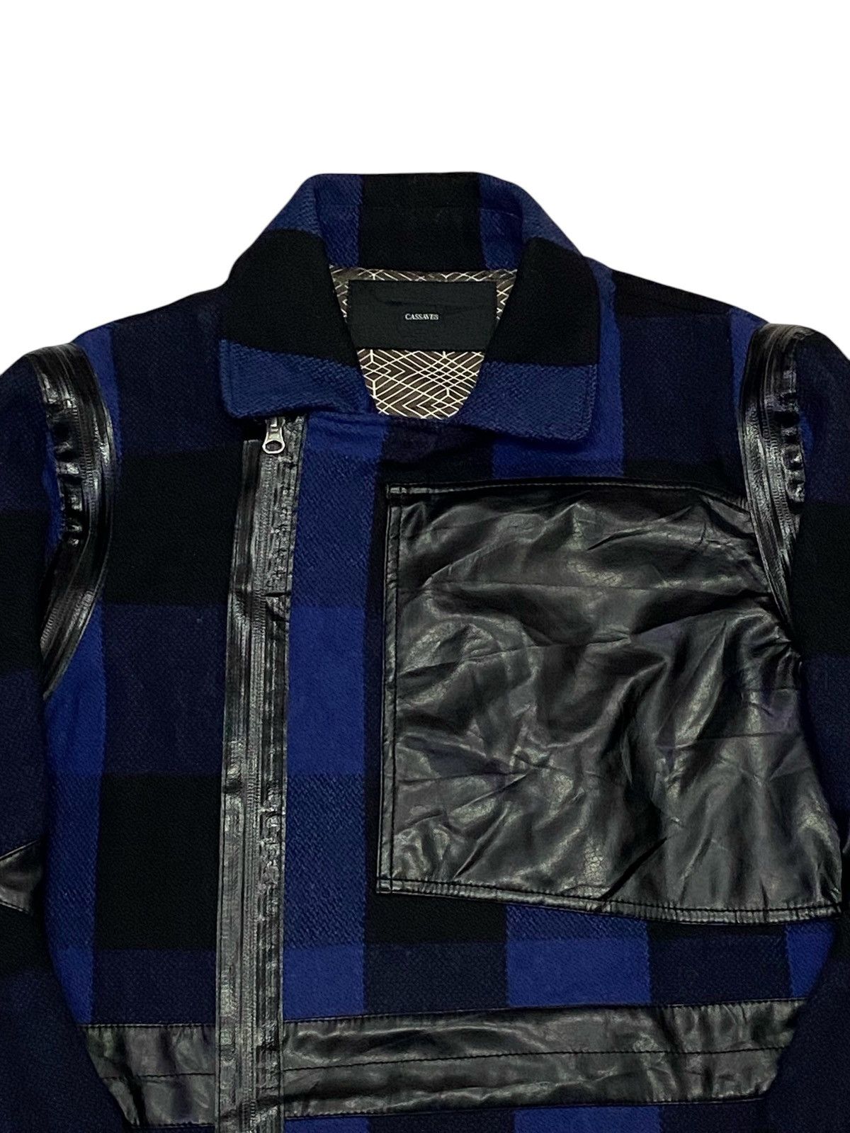 Japanese Brand × Yasuyuki Ishii Cassavas Wool Riders Jacket Size US M / EU 48-50 / 2 - 8 Thumbnail