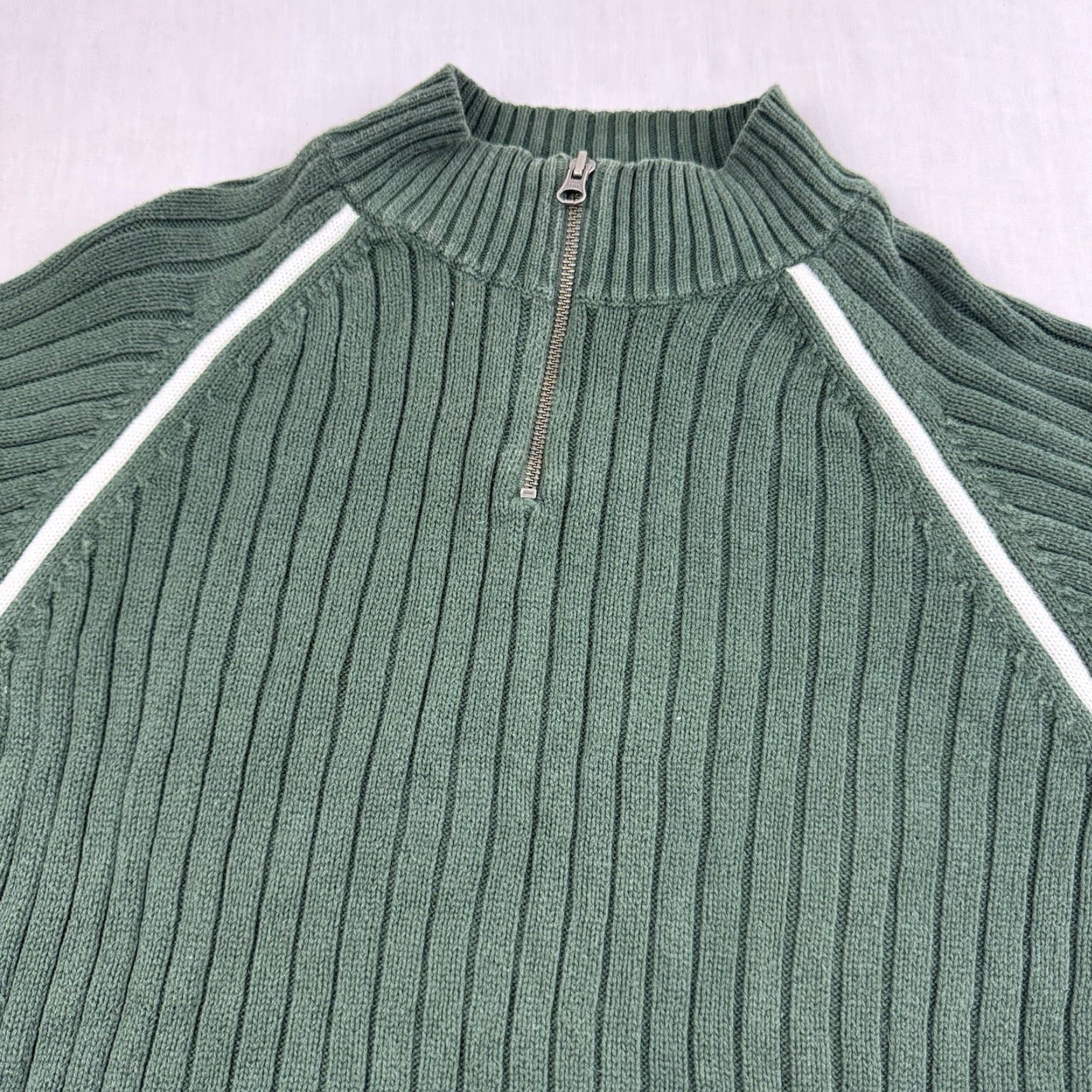 Route 66 VINTAGE Route 66 Sweater Adult Medium Pullover Collared Long Sleeve Green Casual Punk 90s Y2K Size US M / EU 48-50 / 2 - 2 Thumbnail
