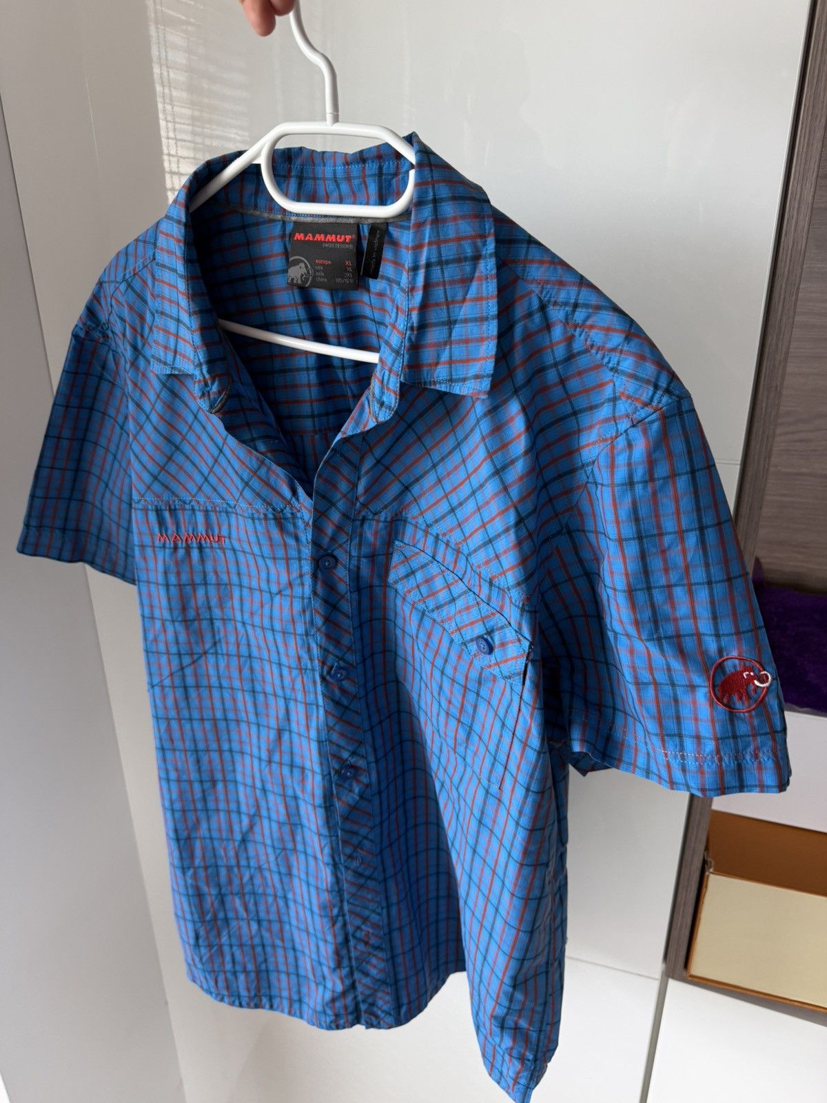 Mammut Mammut Short Sleeve Gorpcore Button Up Shirt Size US XL / EU 56 / 4 - 8 Thumbnail