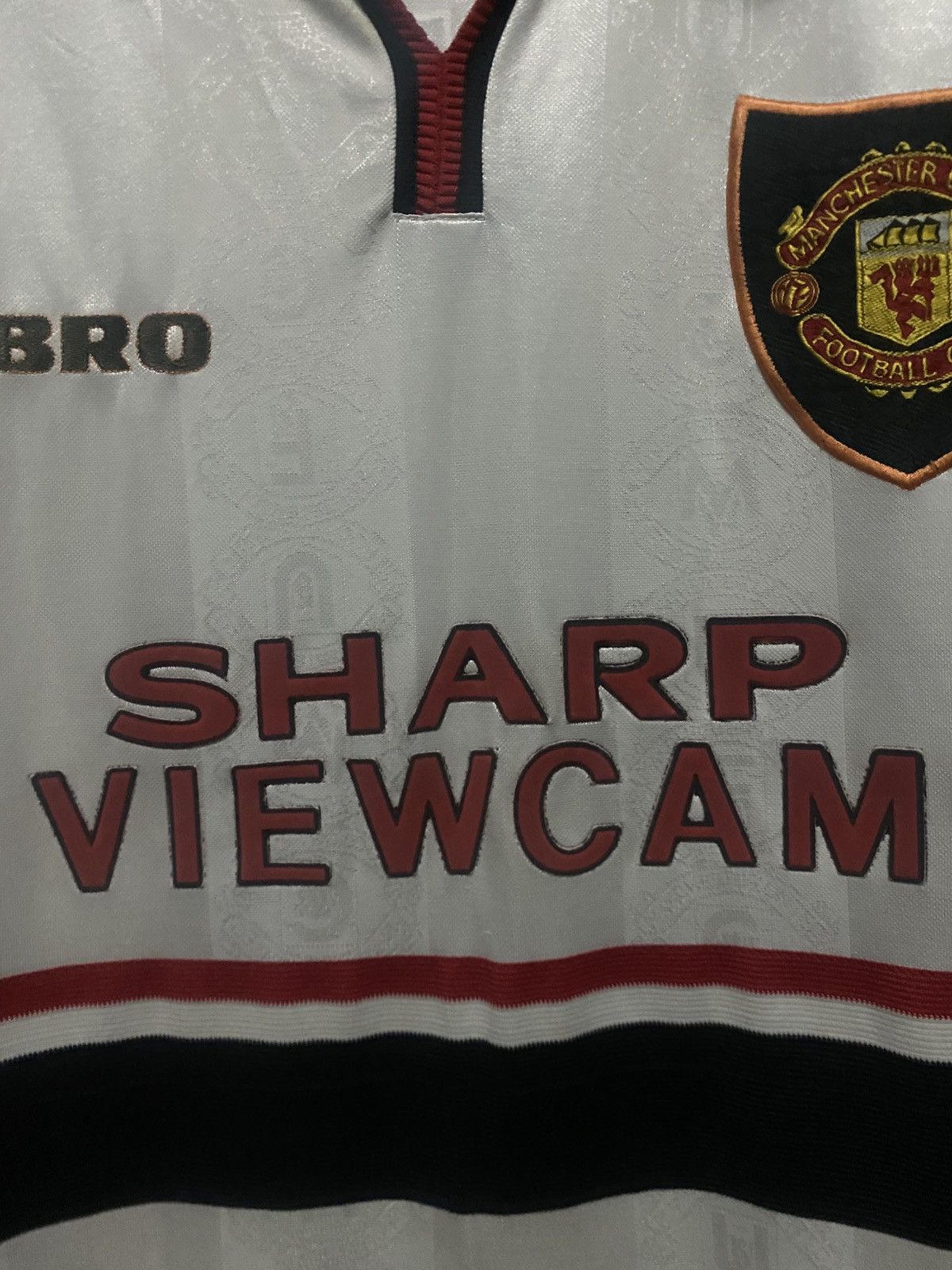 Umbro rare vintage jersey manchester united away 97/98/99 Size US XXL / EU 58 / 5 - 5 Thumbnail