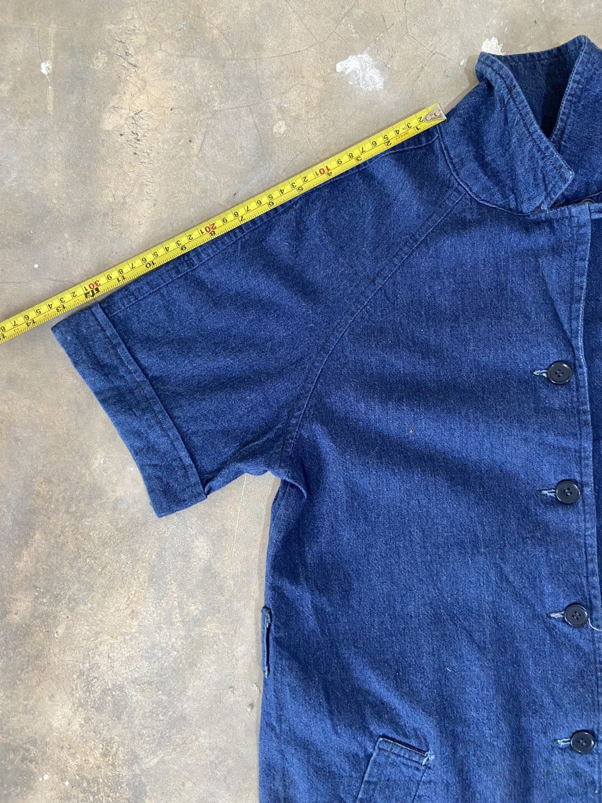 Edwin × Vintage Vintage Edwin womenswear boho rugged denim dress Size S / US 4 / IT 40 - 6 Thumbnail