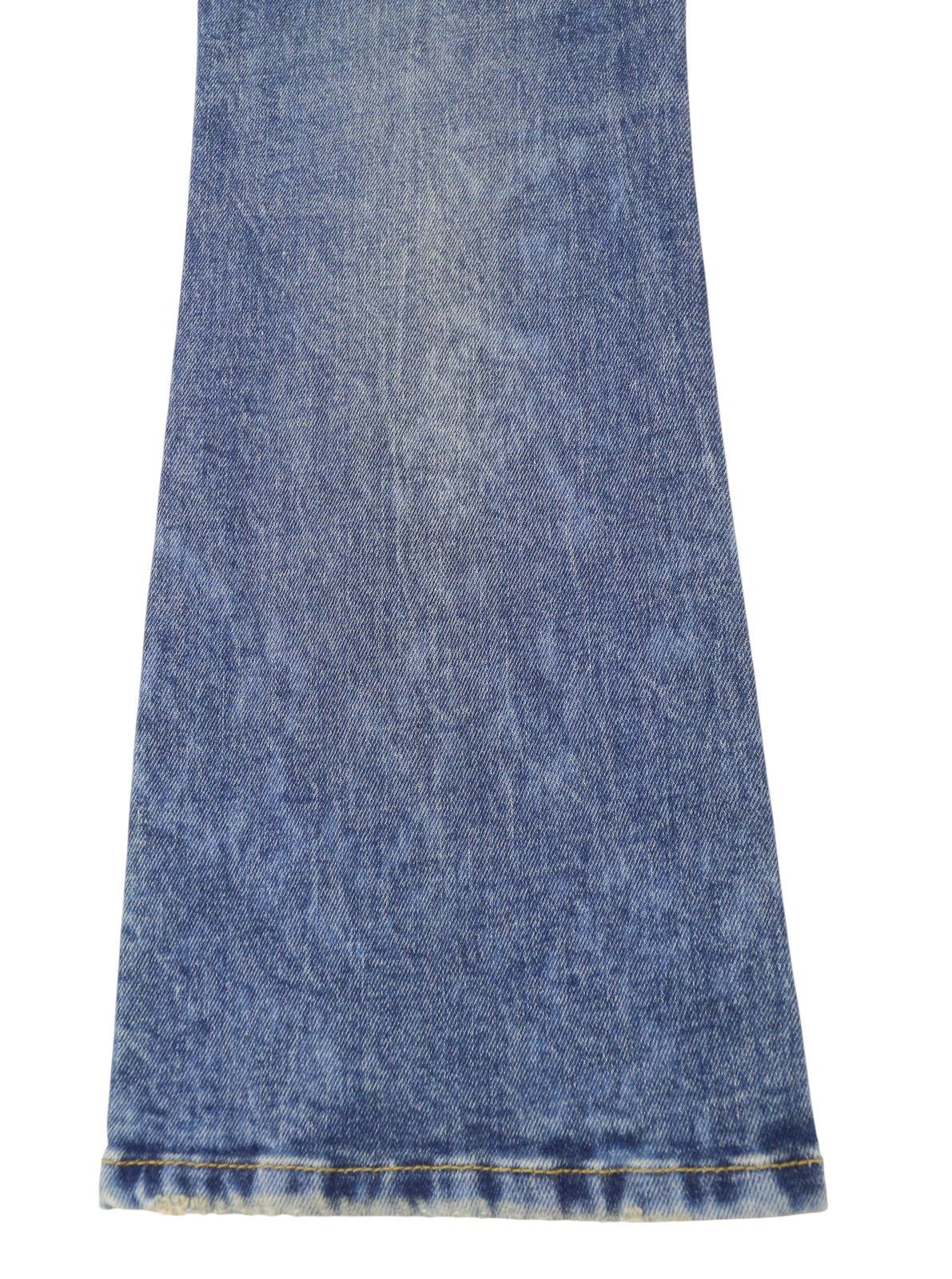 R13 KICK FIT 25 Kelly Stretch Flare Blue Jeans 87176 Size 25" / US 0 / IT 36 - 14 Thumbnail
