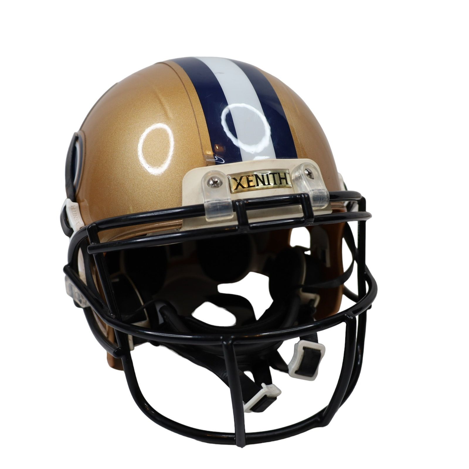 NFL × Vintage Vintage Xenith New Orleans Saints Football Helmet Size ONE SIZE - 2 Thumbnail