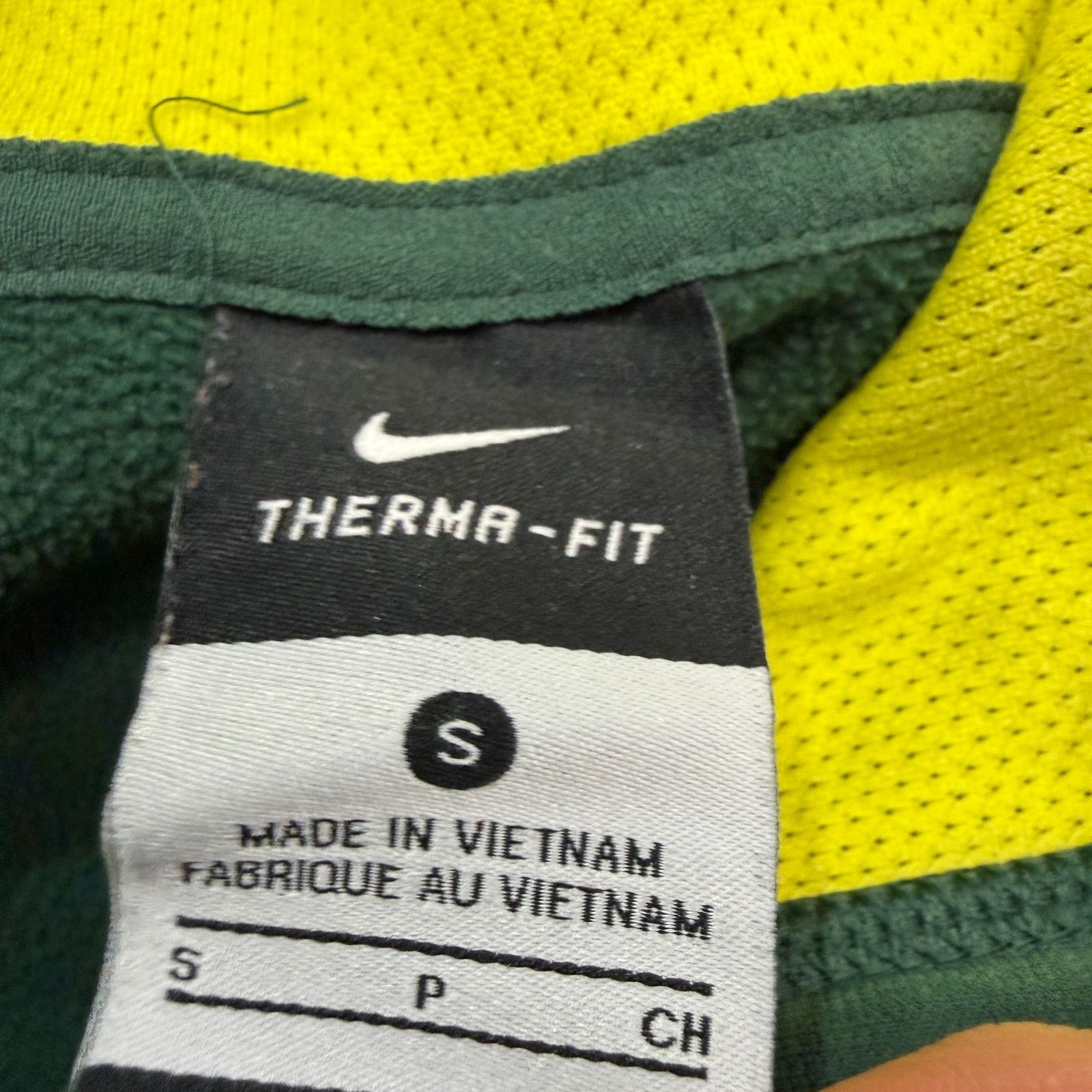 Nike Nike Oregon Ducks Hoodie Men's Small Green Yellow Pullover Size US S / EU 44-46 / 1 - 4 Thumbnail