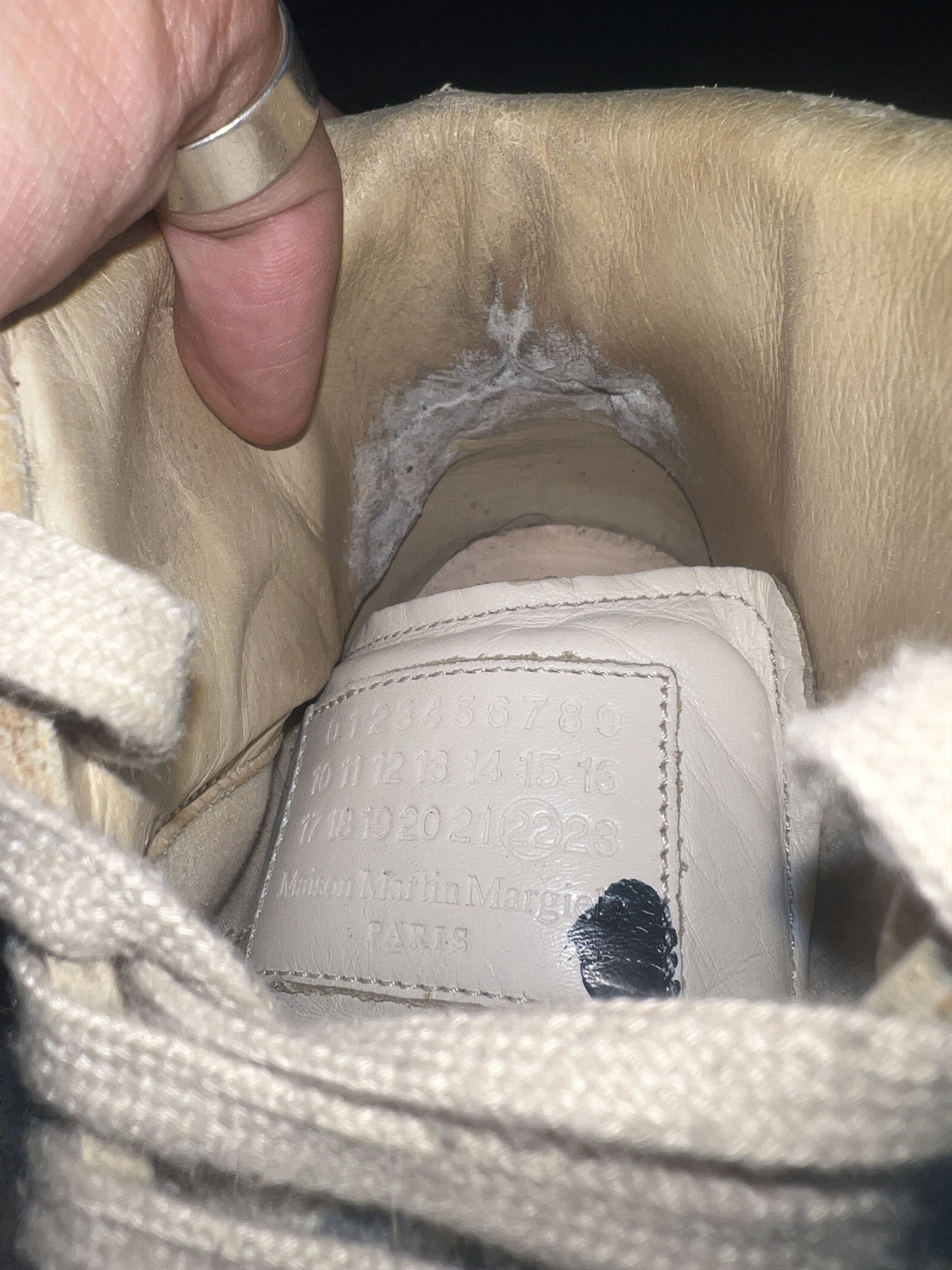 Maison Margiela Maison Margiela Paint Splatter Replica High Top EU40 Size US 7 / EU 40 - 14 Thumbnail